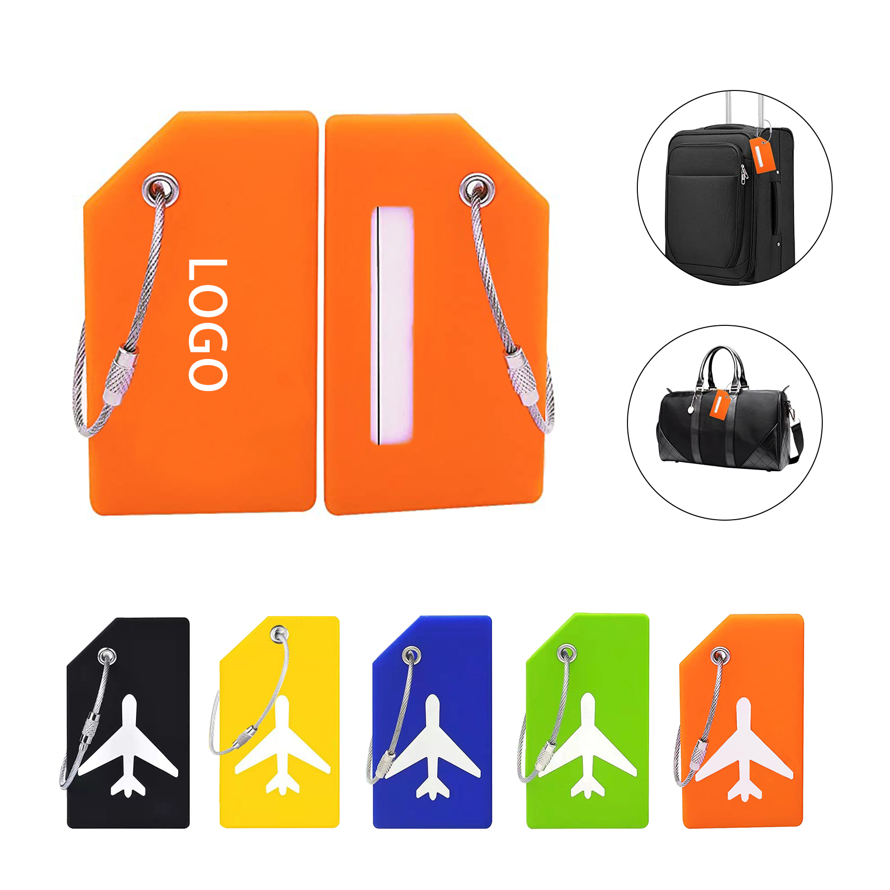 Silicone Baggage Tag 1