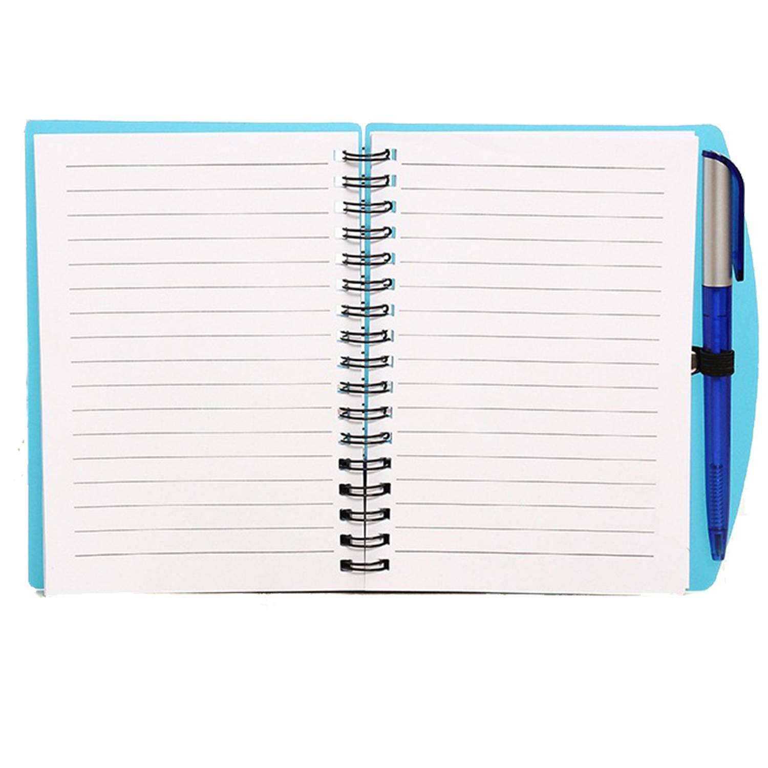 PP Cover Spiral Notebook with Pen 3