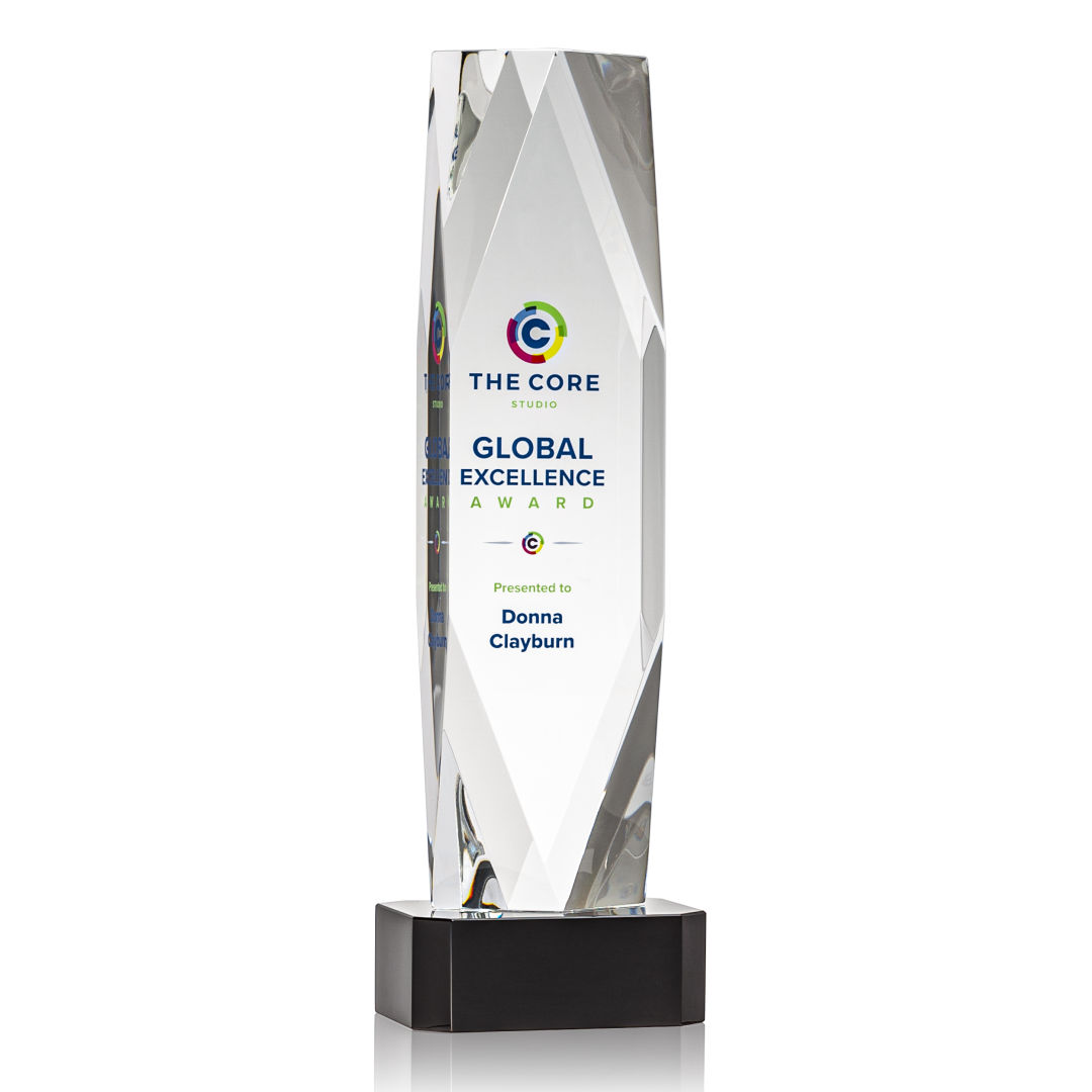 Delta VividPrint™ Award on Base - Black 10