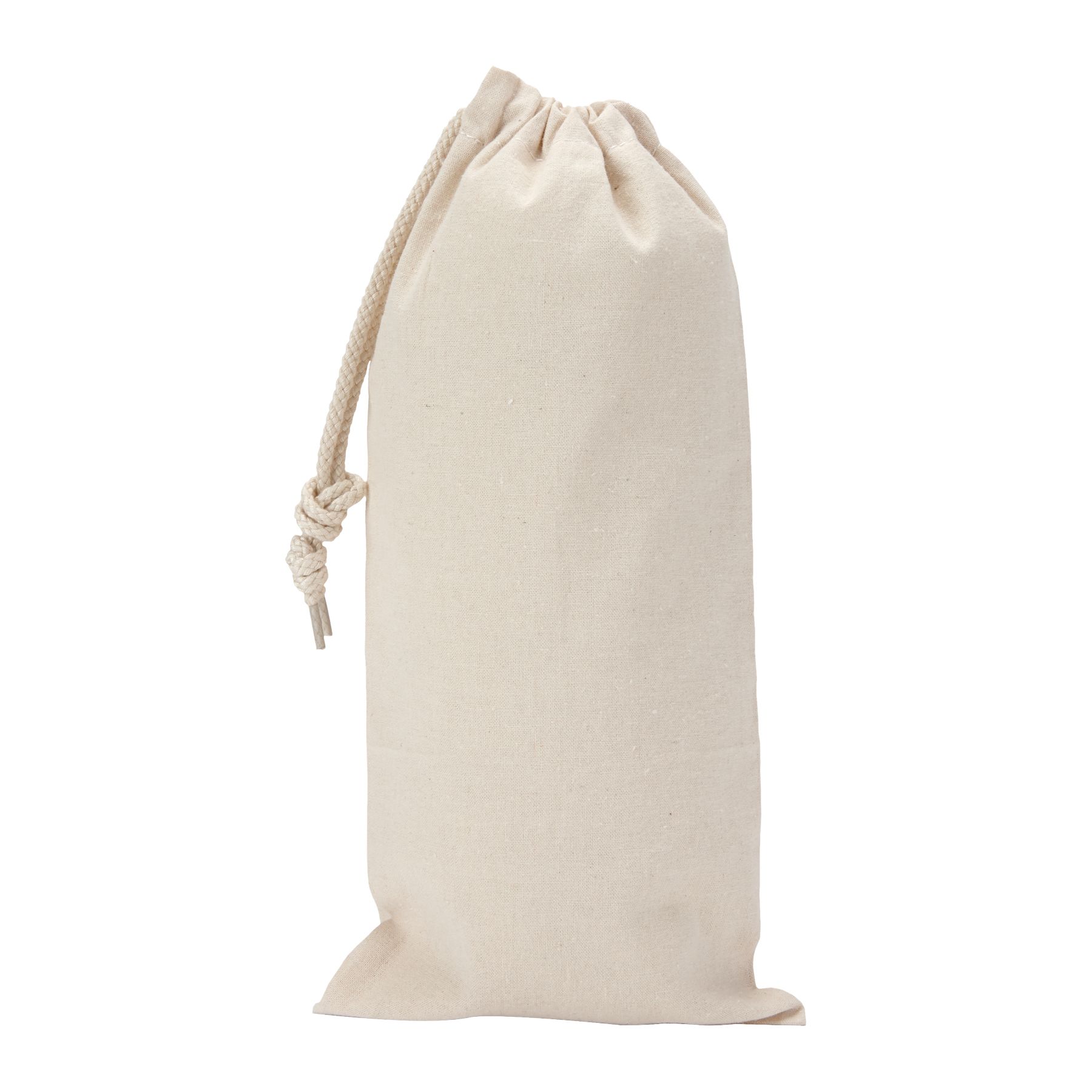 10 oz. Canvas Drawstring Wine Gift Bag 3