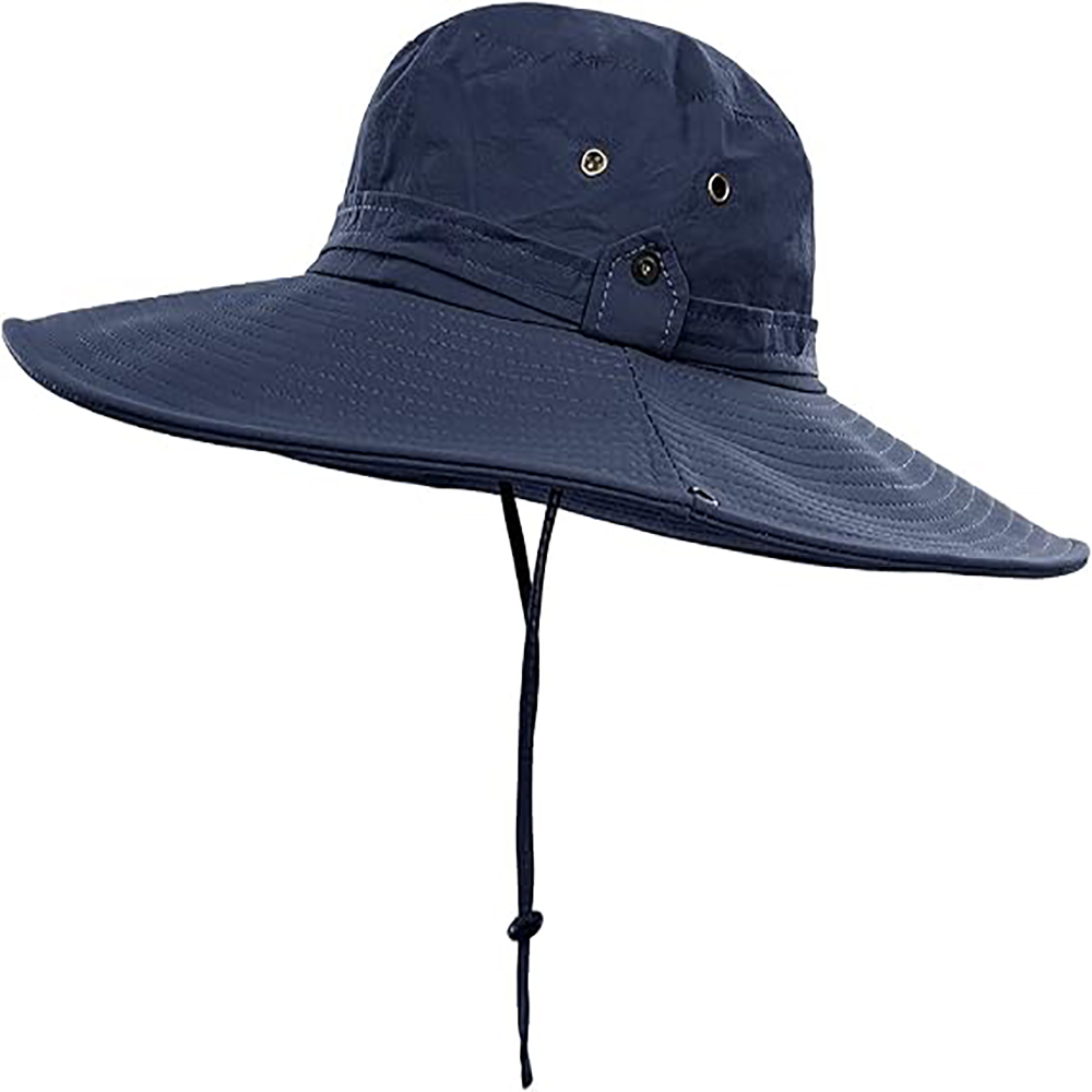 Waterproof Wide Brim Bucket Hat 2