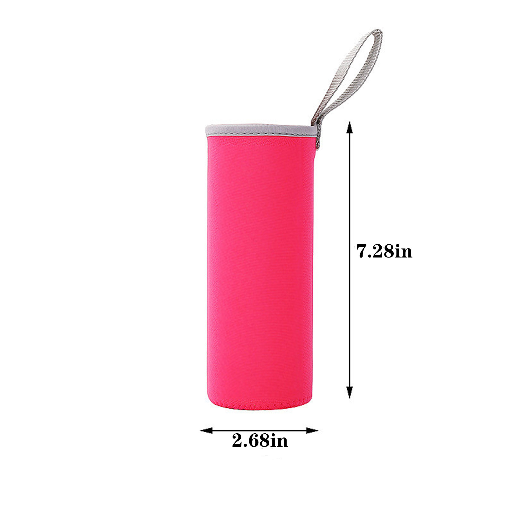 Portable Neoprene Drink Pouch, custom koozie with logo imprint 3