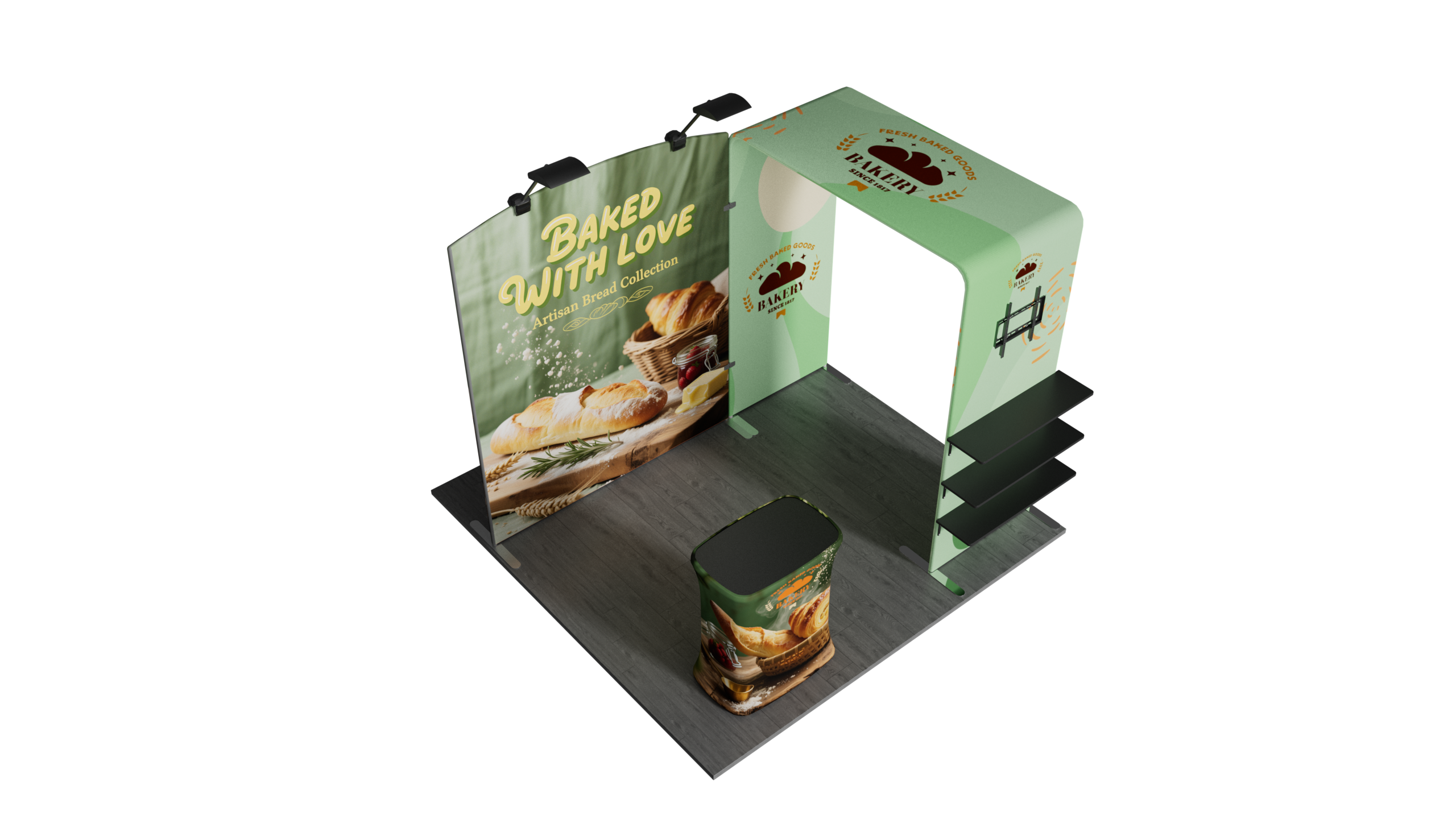 10'x10' Tradeshow Booth Kit - N Kit 3