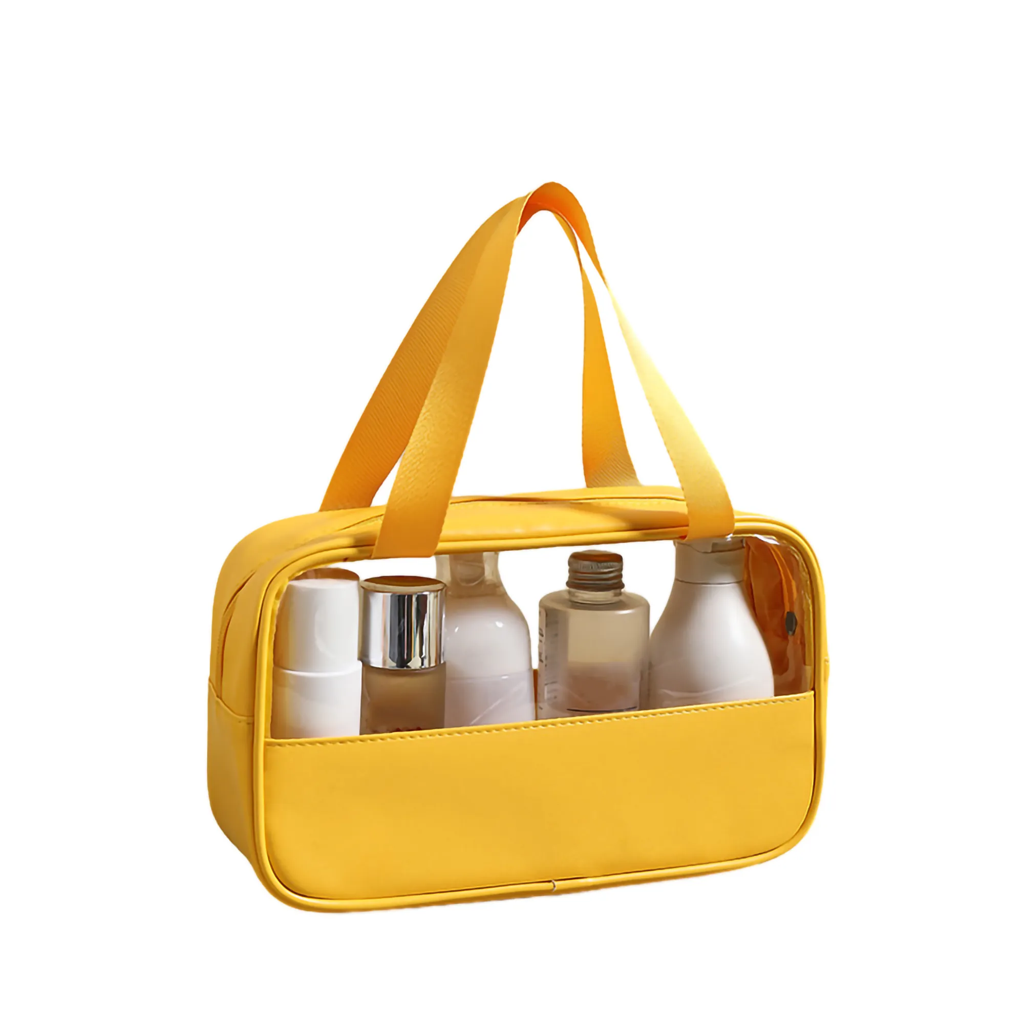 MOQ 100PCS Transparent Cosmetic Bag 3