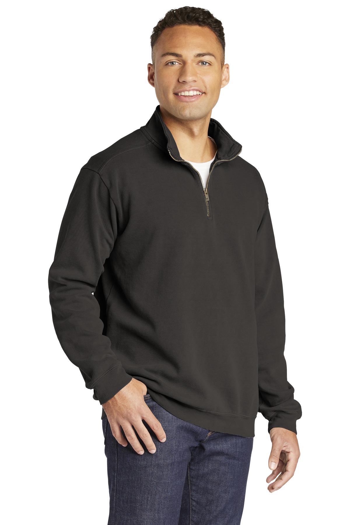 COMFORT COLORS Ring Spun 1/4-Zip Sweatshirt. 1580 49