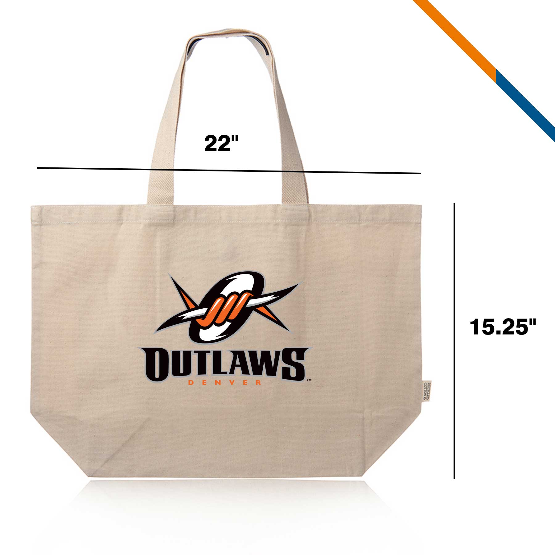 Otto Tote Bag, custom tote bag with logo imprint 3