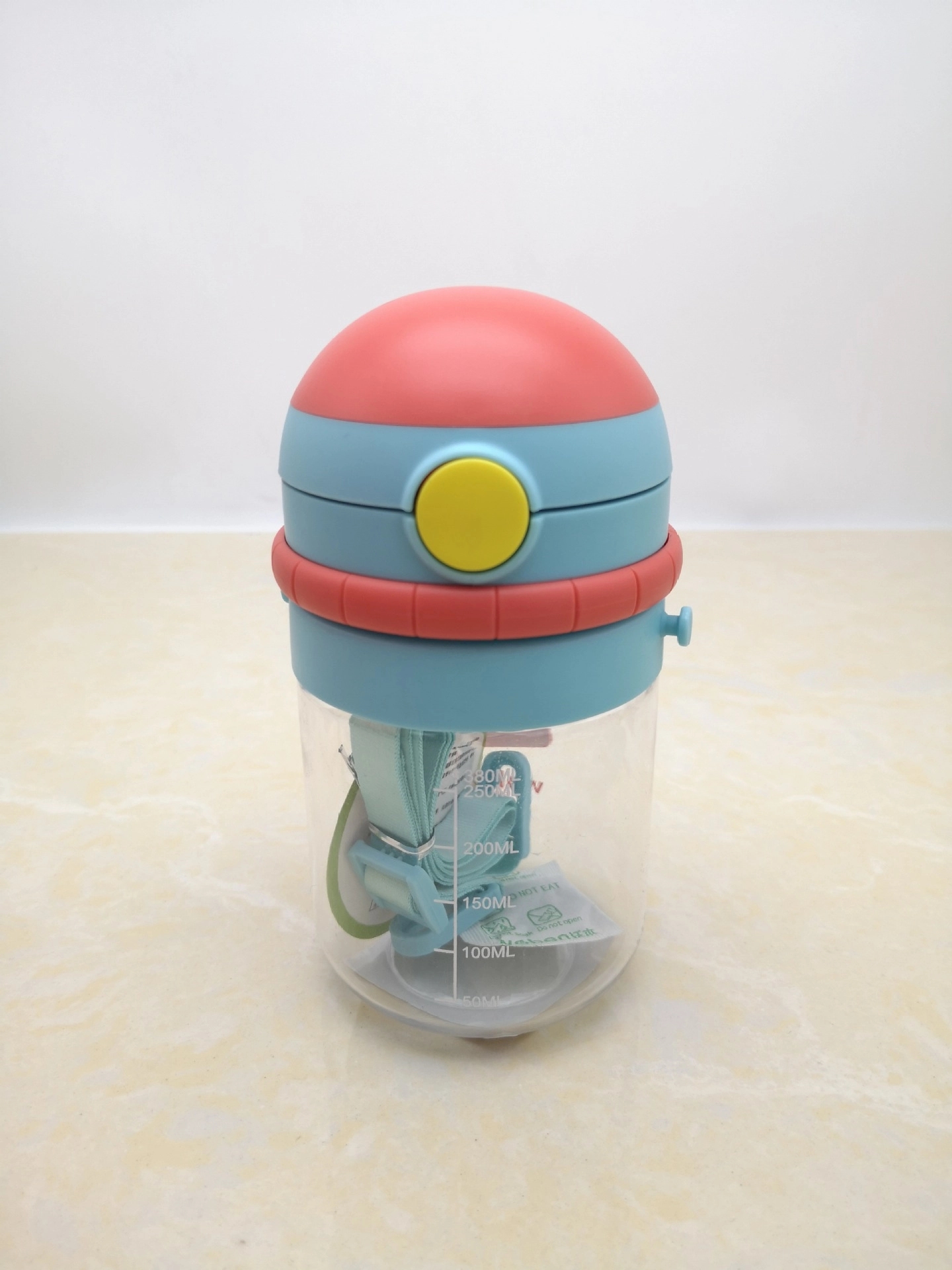 Kids Robot Water Bottle With Lanyard-12 oz 13