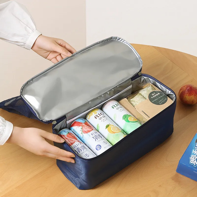 Double-Layer Single-Shoulder Thermal Insulation Bag 12