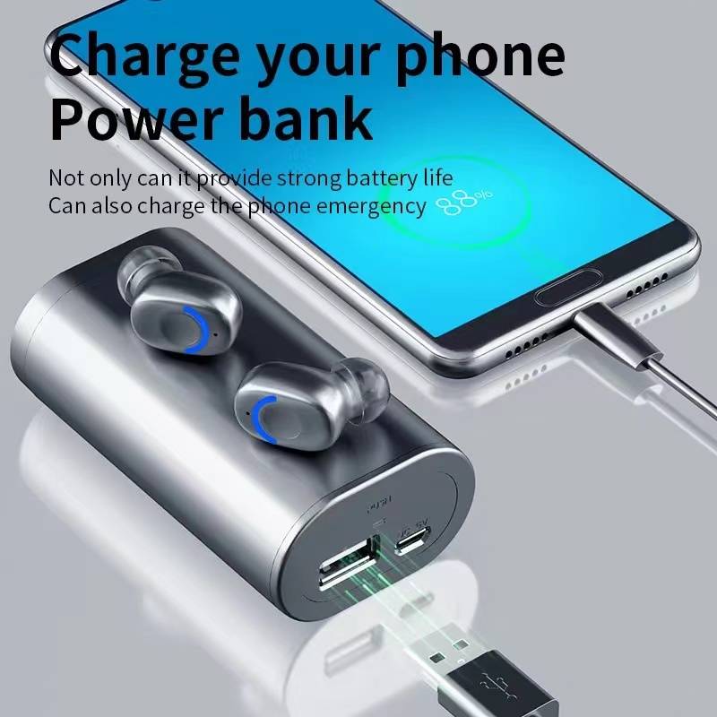 True Wireless Earbuds With Charging Case 1