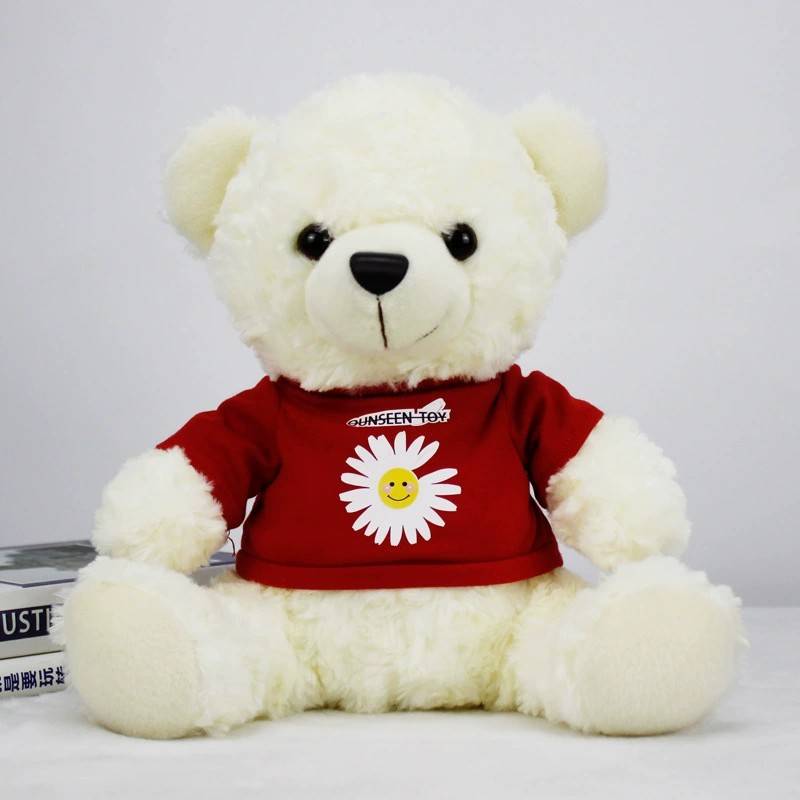 Sitting Plush Bear Doll 3
