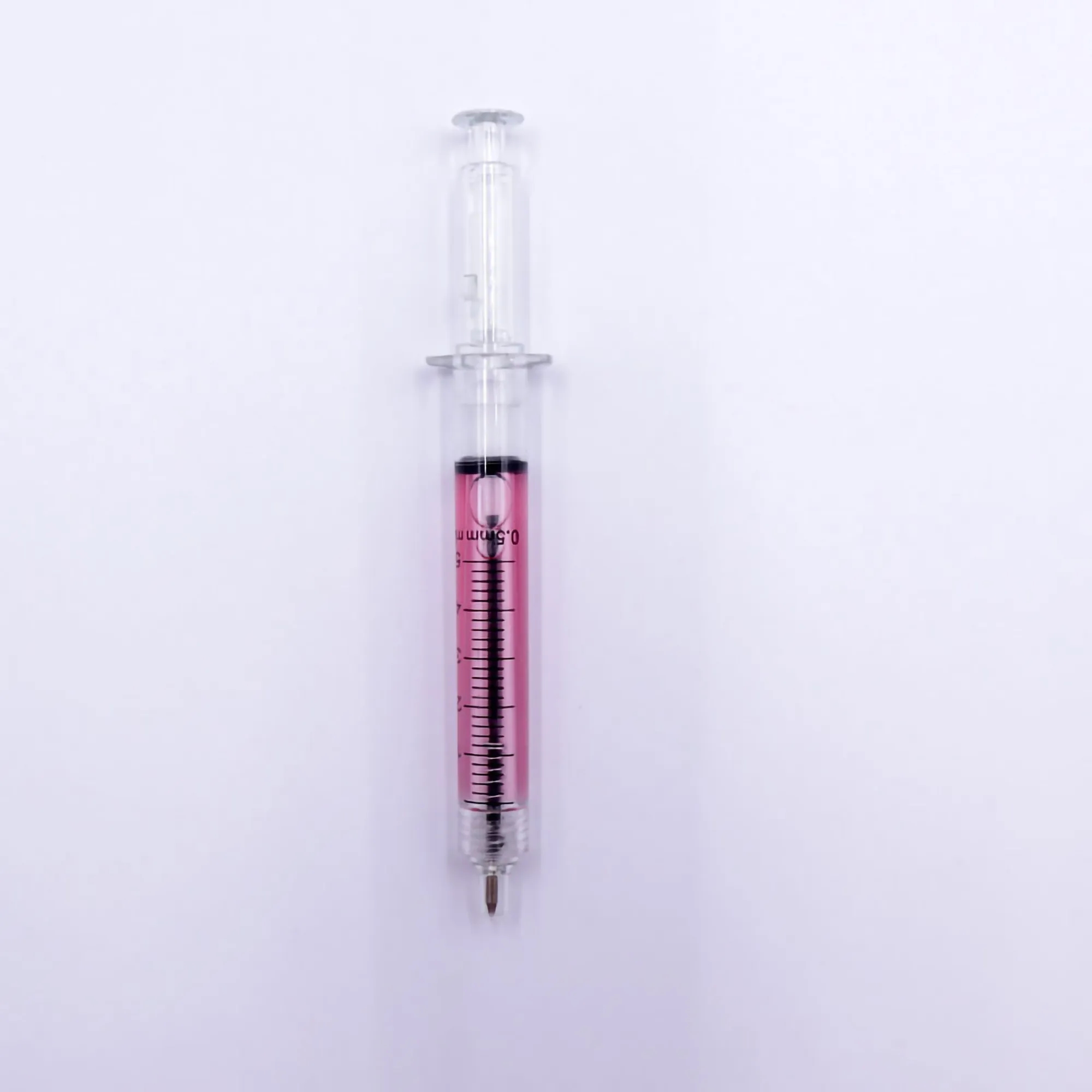 Syringe Shaped Ballpoint Pen with Scale MOQ100 9
