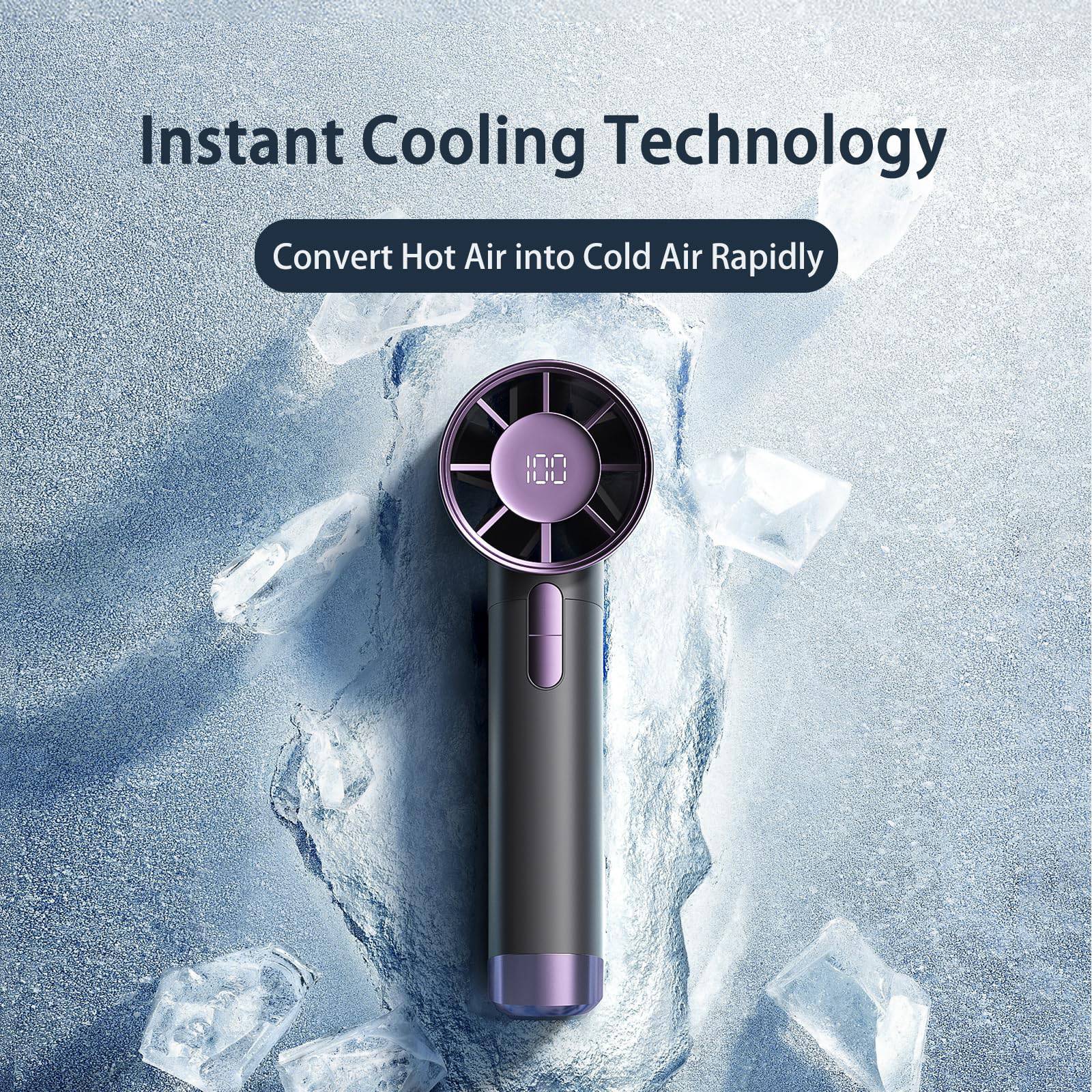 USB Charging High-Speed Handheld Mini Portable Fan 5