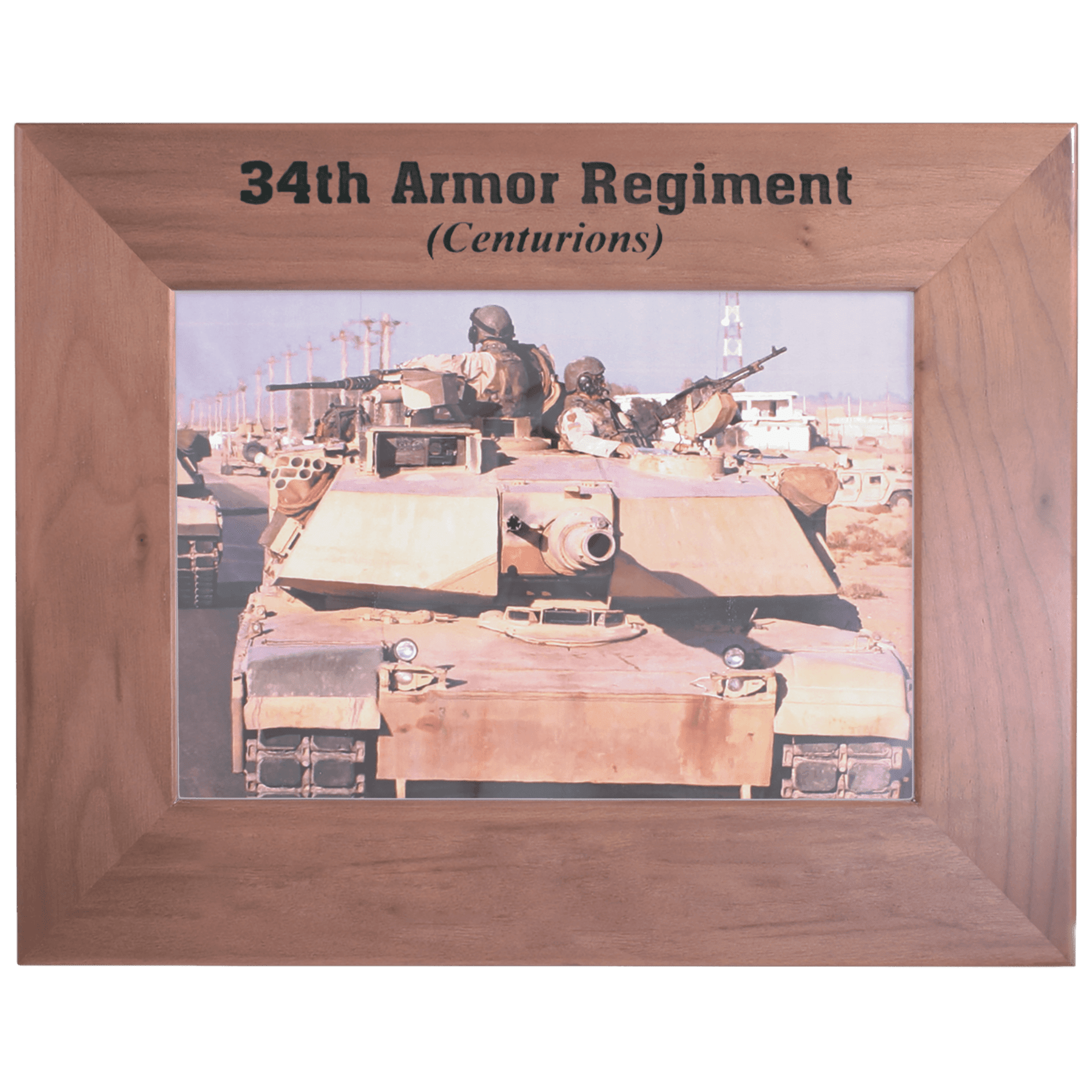 5" x 7" Genuine Walnut Picture Frame 2