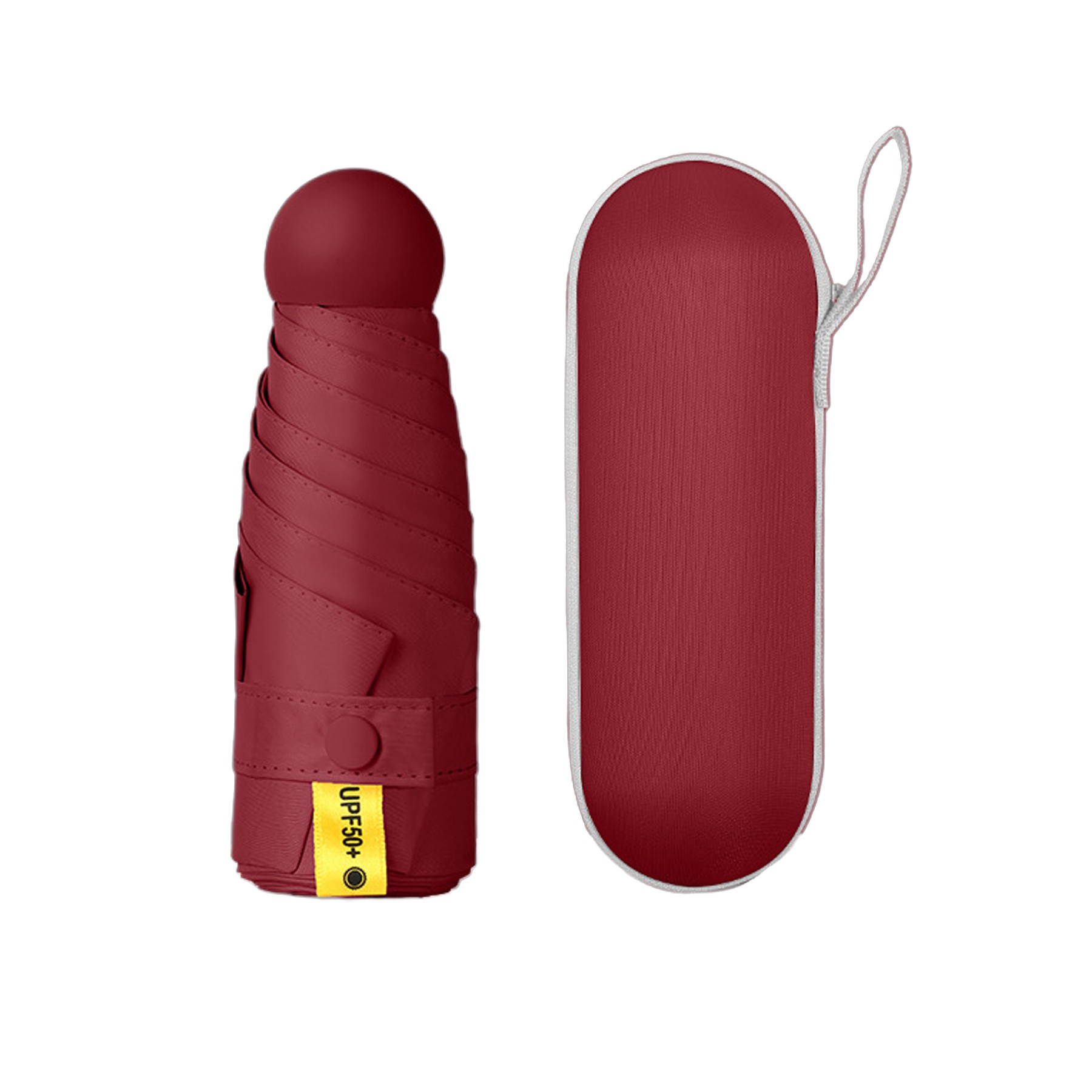 Mini Compact Umbrella With Case 12