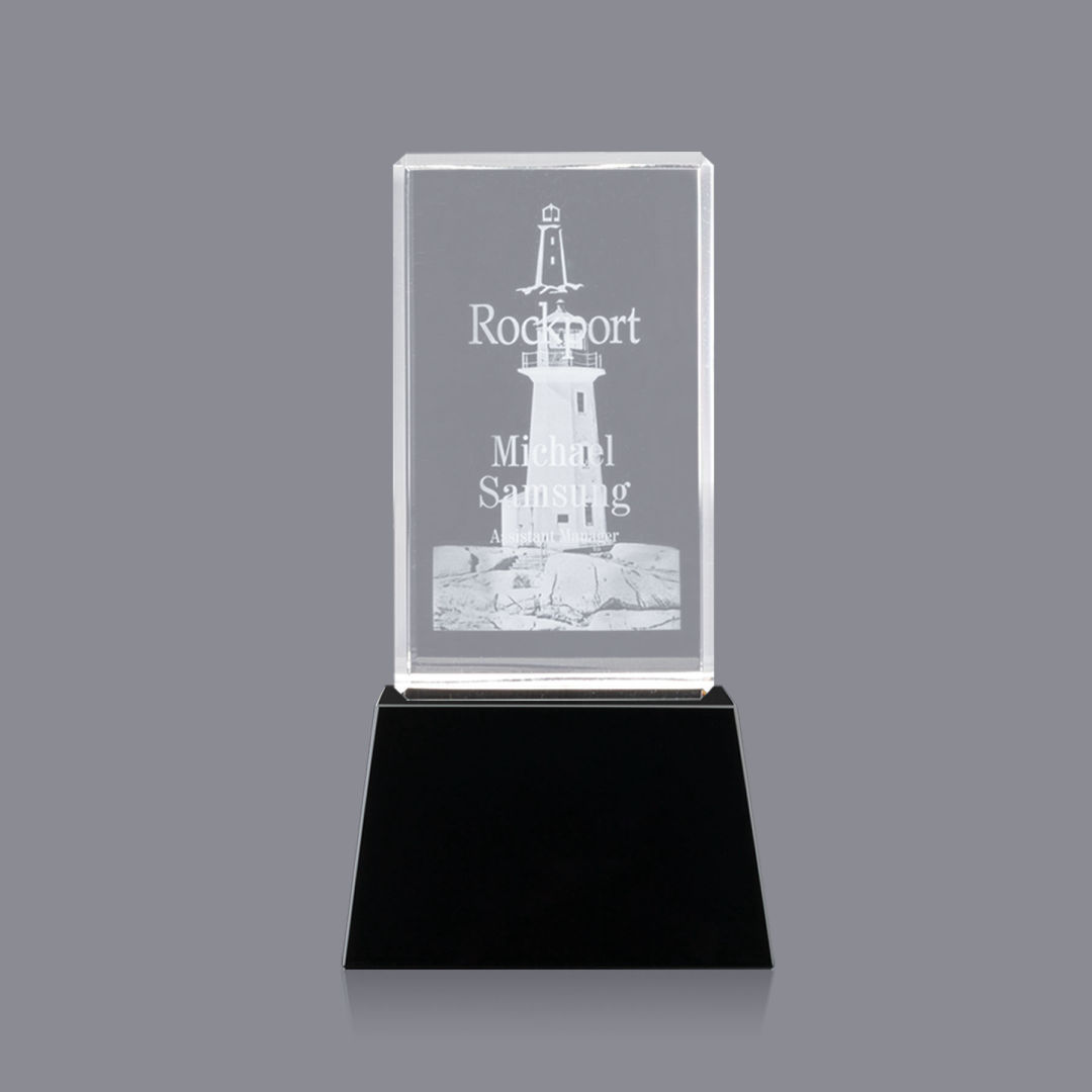 Robson 3D Award on Base - Black 6