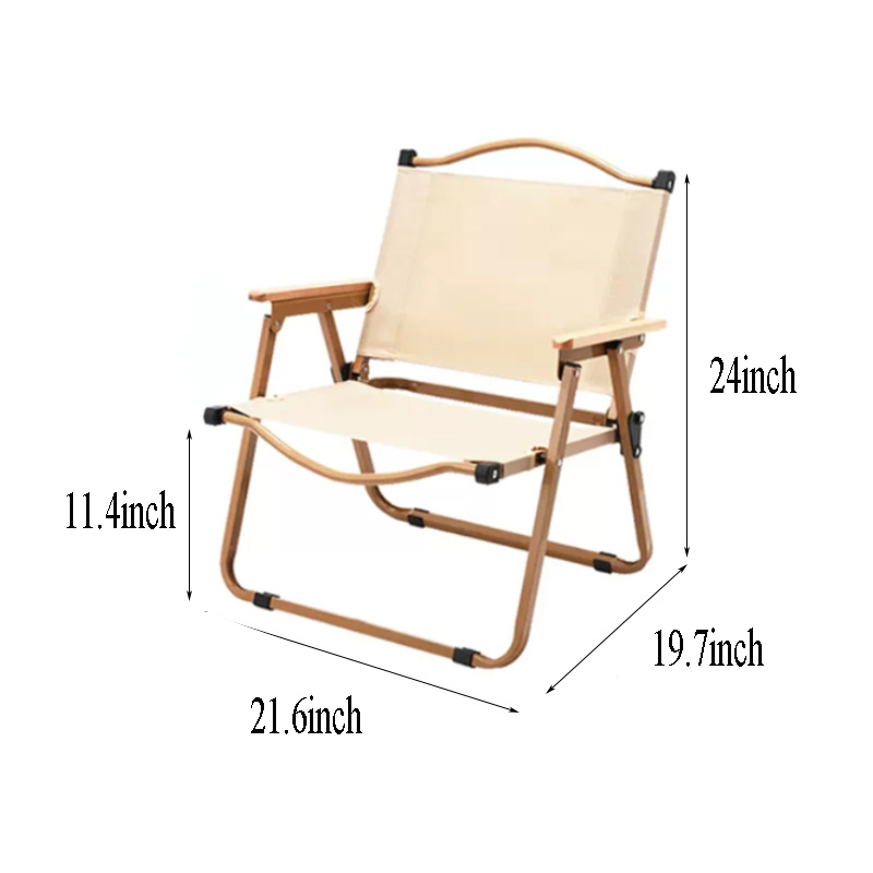 Portable Foldable Chair Steel 4