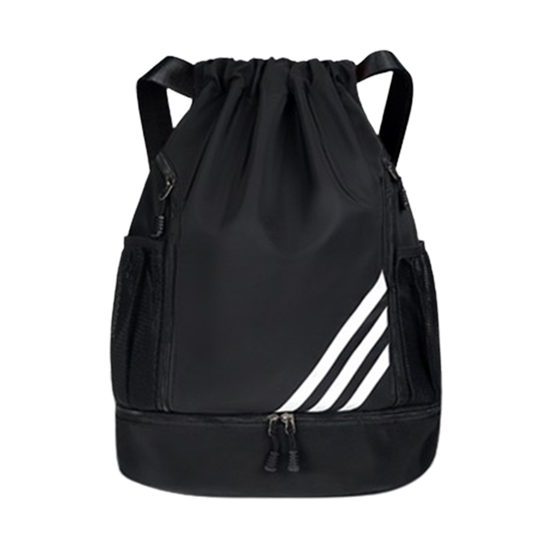 10.63X1.97X6.5 Inch Oxford Fabric Drawstring Backpack 2