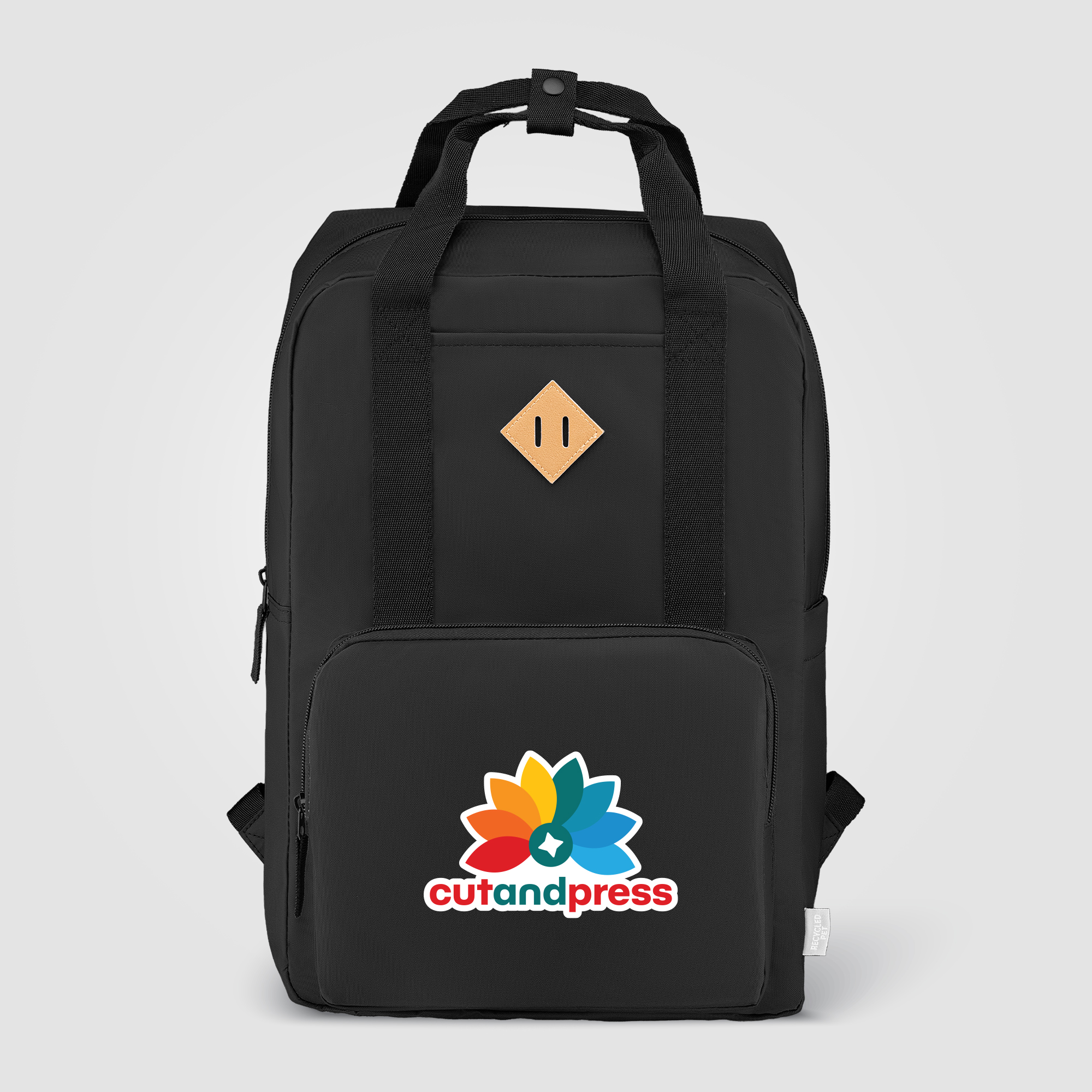 Majesty 300D rPET 15 inch Laptop Adjustable Strap Backpack - 16L 8