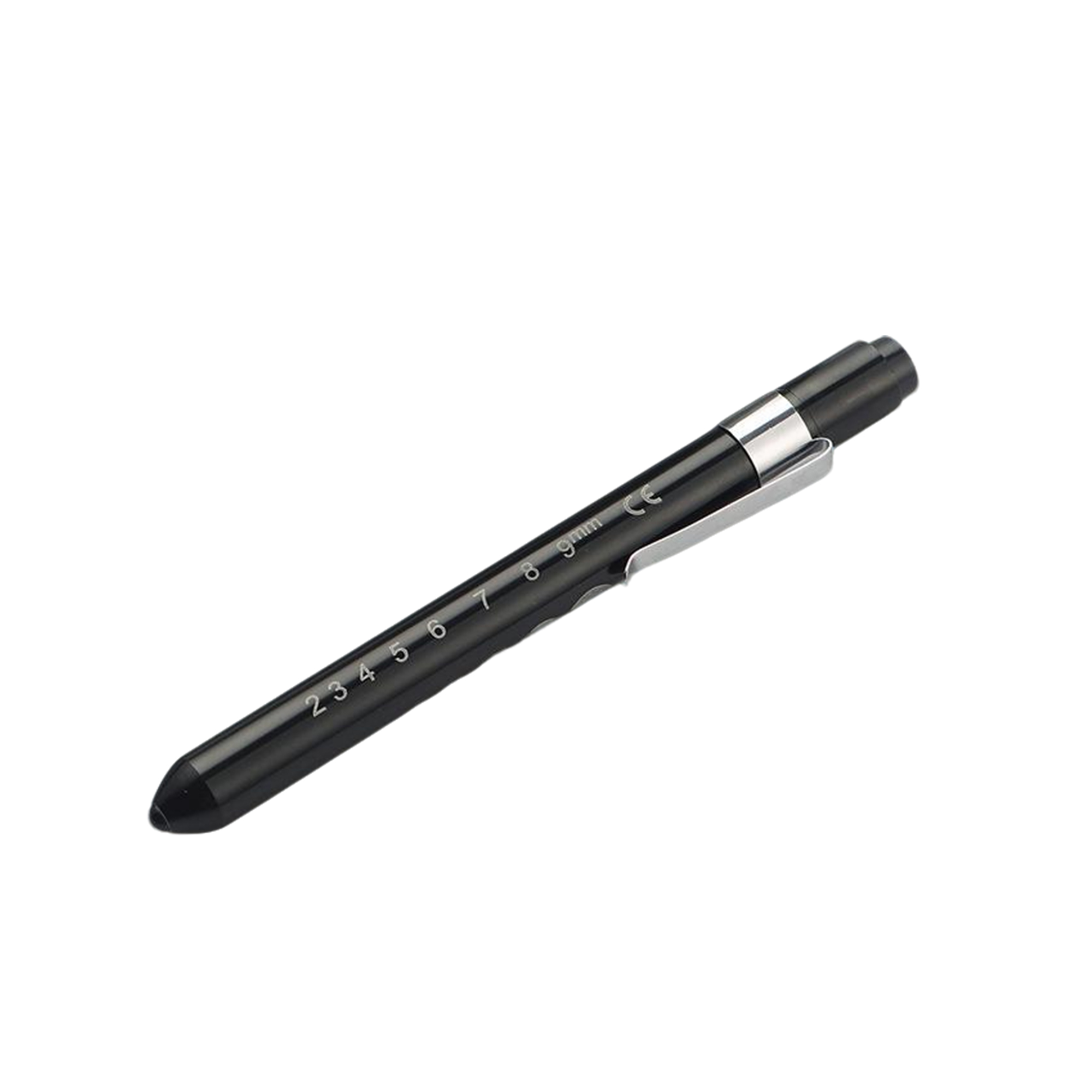 Aluminum Alloy Medical Penlight With Pupil Gauge 4