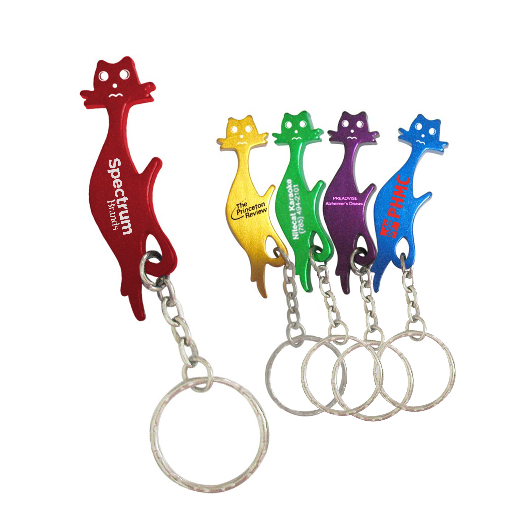 Cat Bottle Opener W/Key chain-Close Out 8