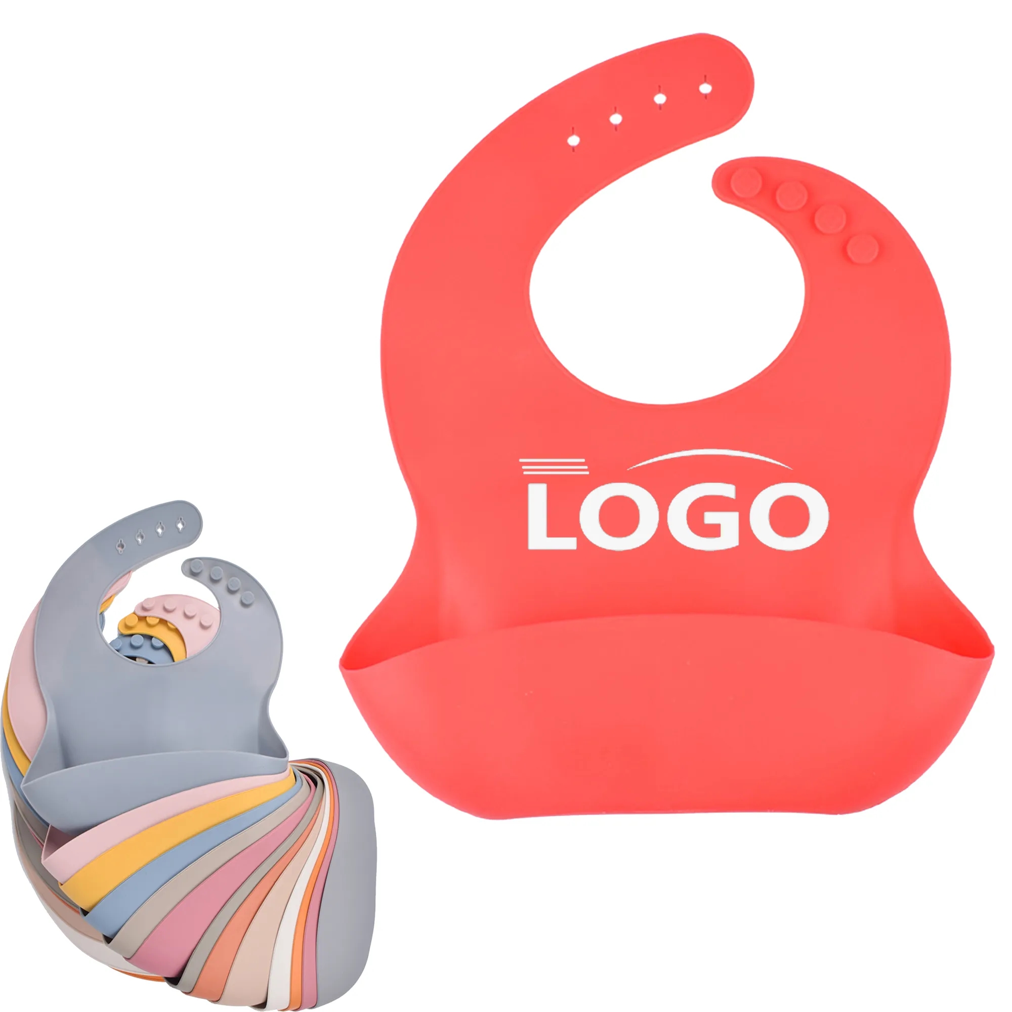 Silicone Baby Bib 1