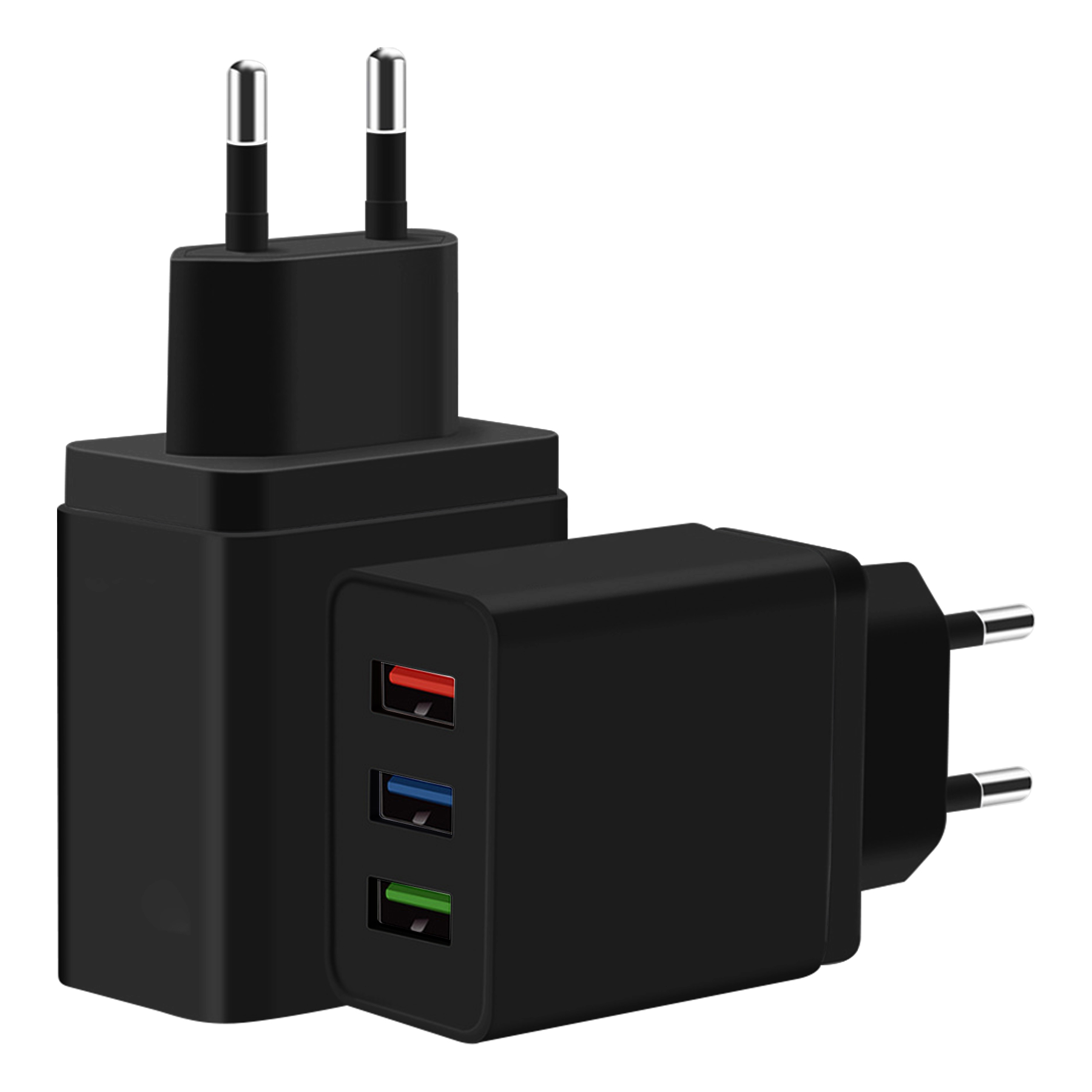 3 USB Ports Adapter Charger 14