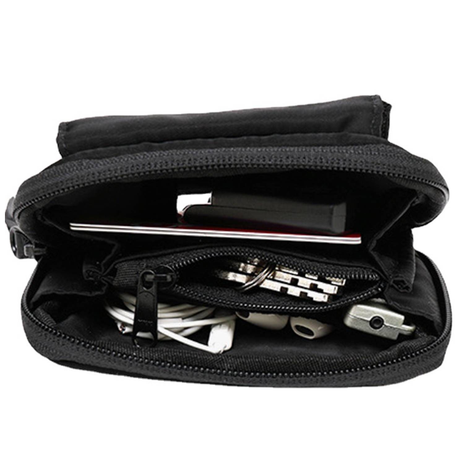 Soft Nylon Cross Coin Wallet 4