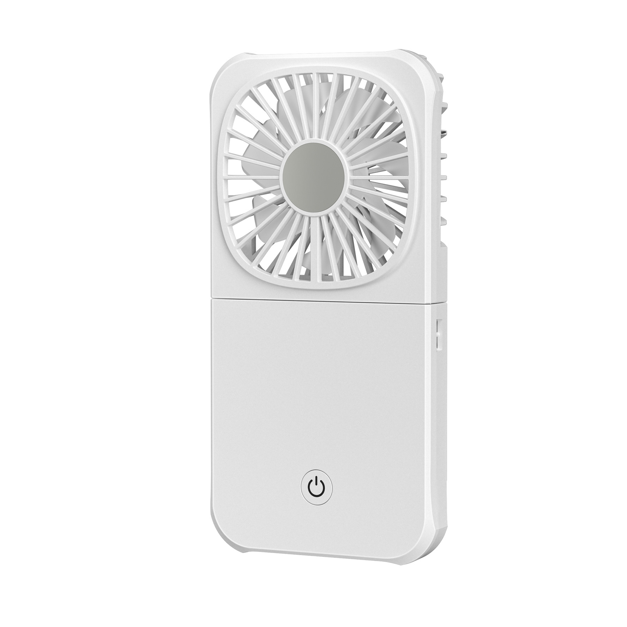 Handheld/Hanging Neck Mini Fan With Portable Power Bank 4