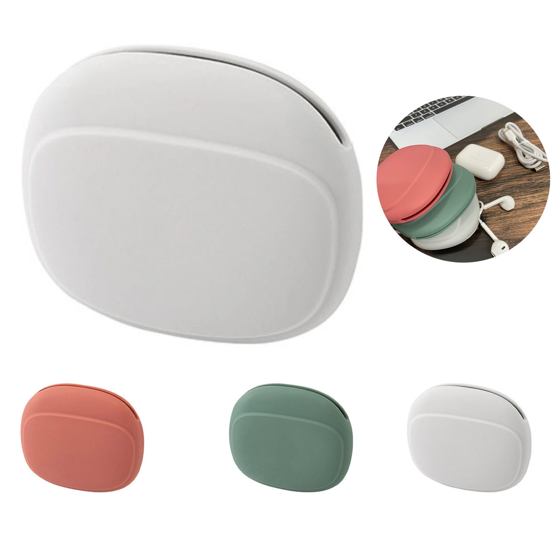 Silicone Headphone Organizer