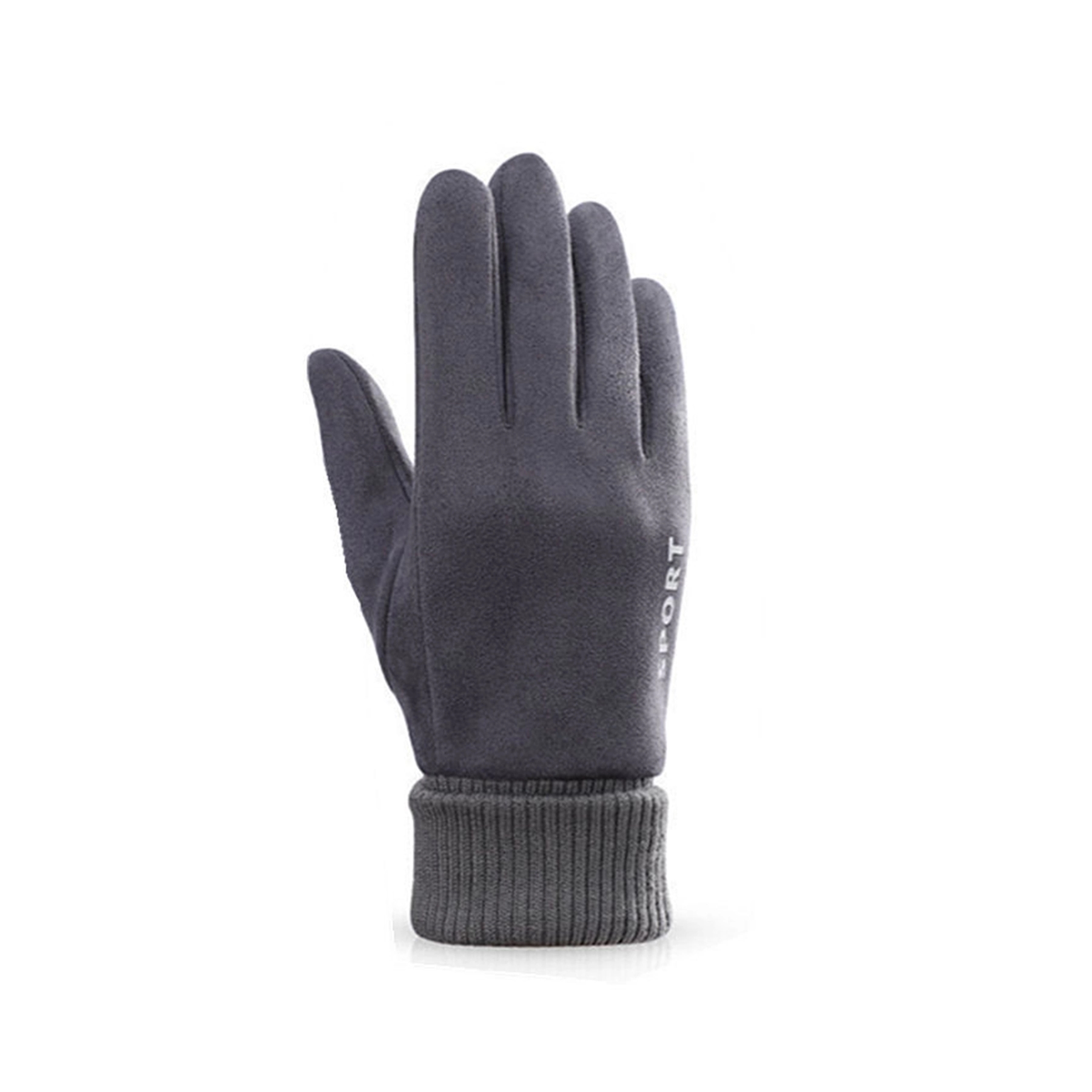 Winter  Thermal Touchscreen Suede Fabric Gloves 2