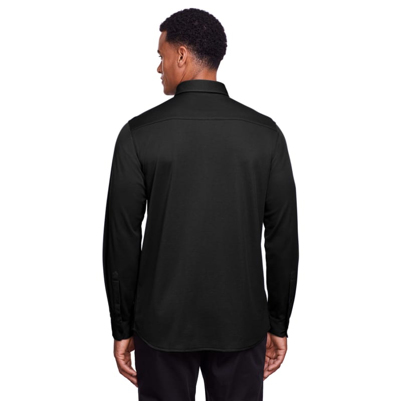 Devon & Jones Men's CrownLux Performance™ Plaited Button-Down Shirt 9