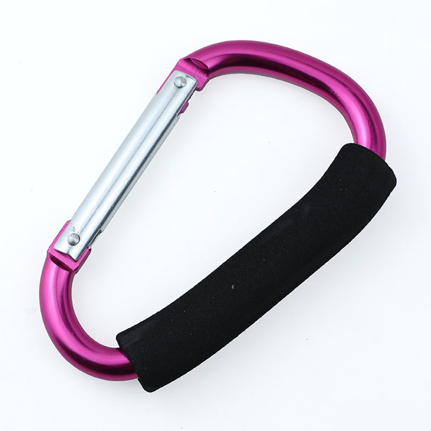 Large Foam Handle Carabiner Clips 8