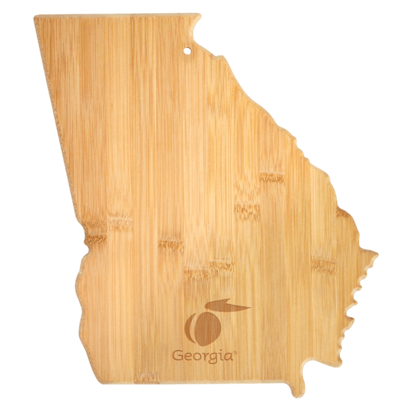 U.S. State Shaped Bamboo Cutting and Serving Boards 441