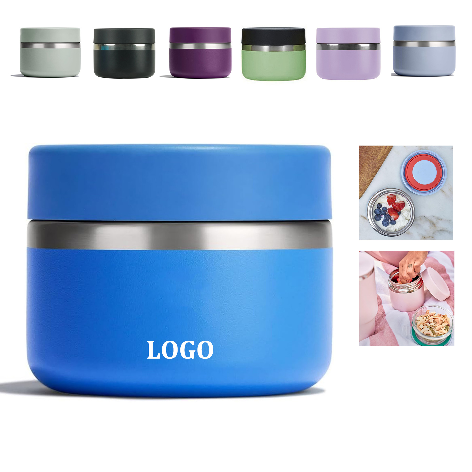 Insulated Flask Food Jar 2