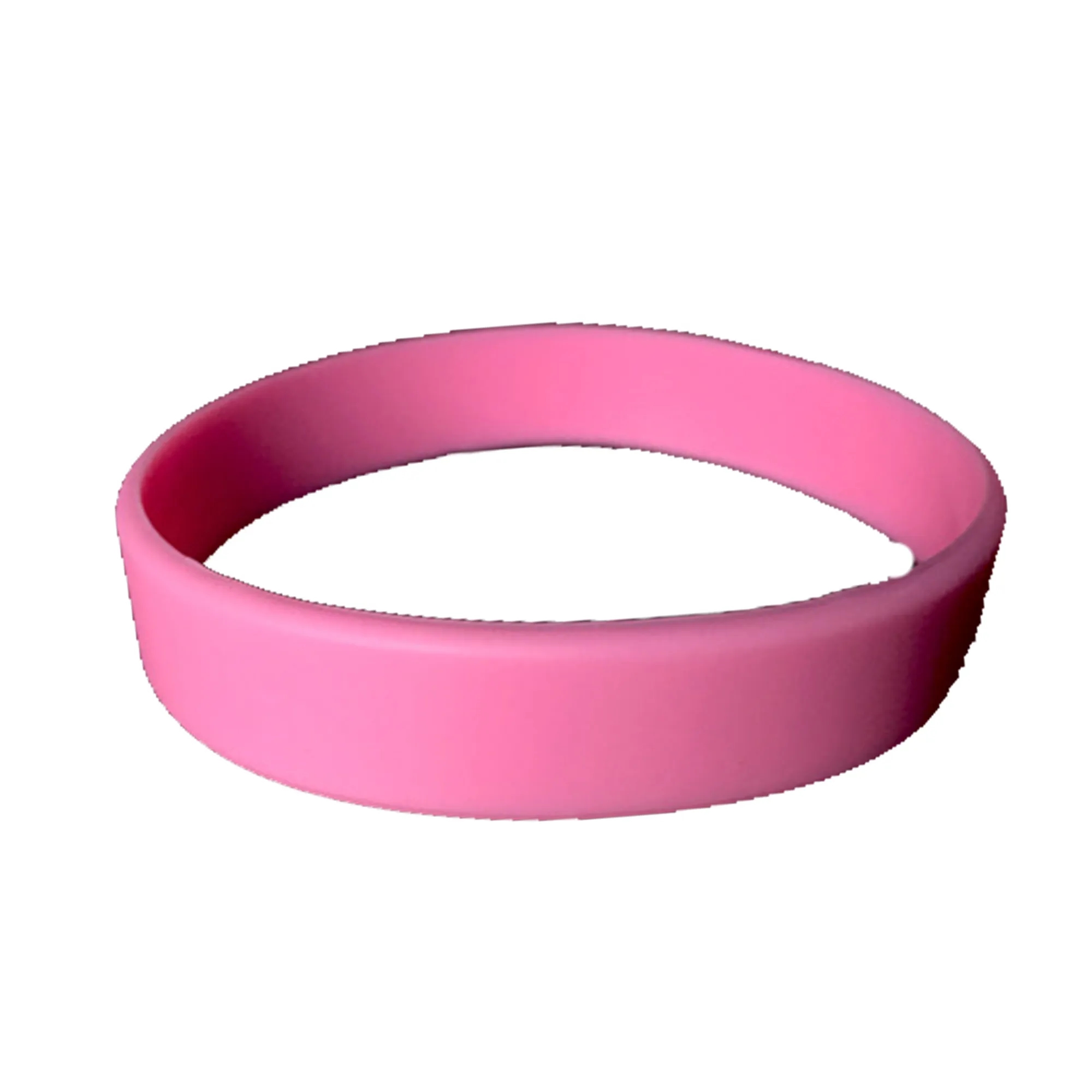 1/2" Wide Silicone Wristband MOQ100pcs 4