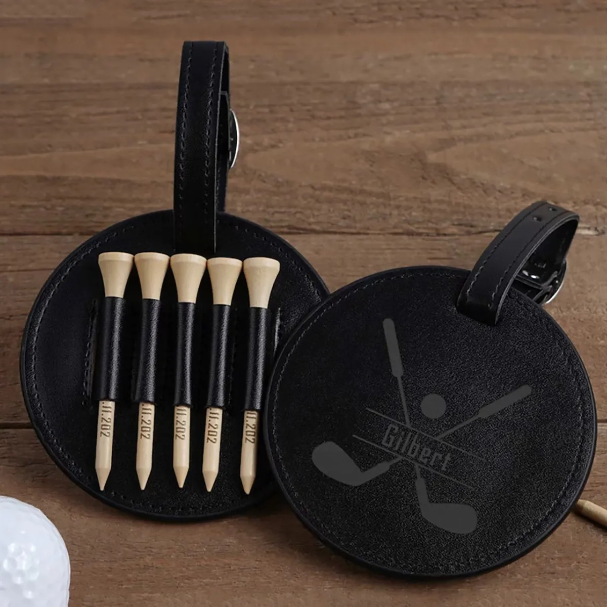 In Stock Golf Tees Organizer Storage Holder Carry Pouch Bag 3
