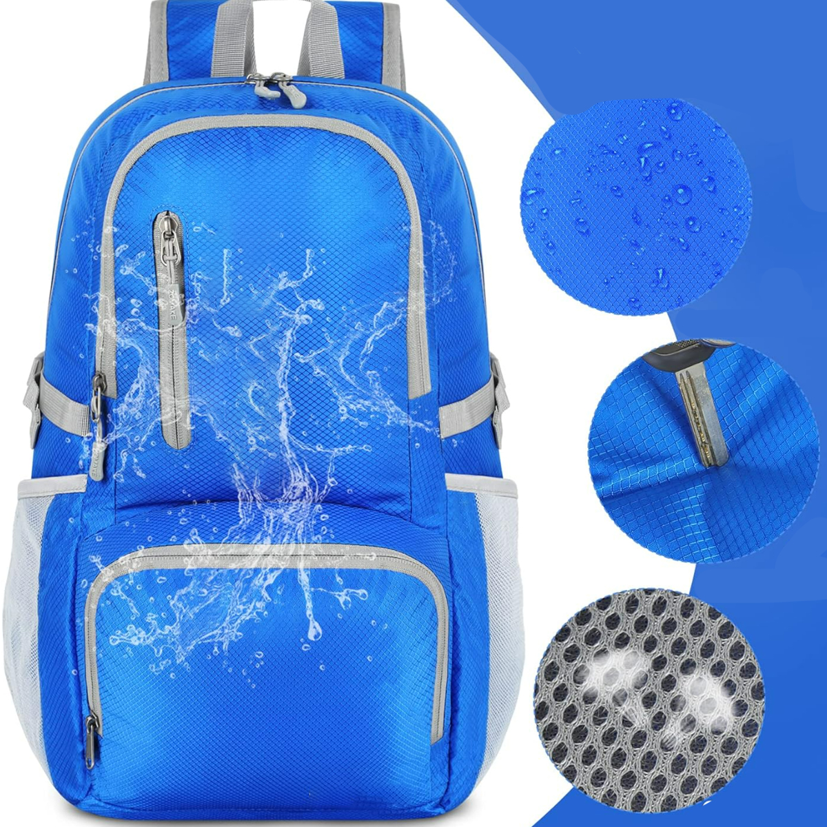 40L Lightweight Packable Backpack for Travel & Hiking 7