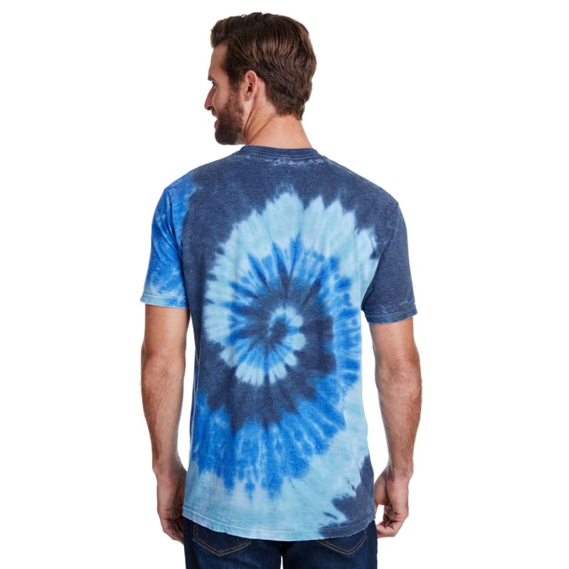 Tie-Dye Adult Burnout Festival T-Shirt 4
