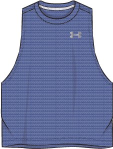 UA Tech Mesh Girls' Tank 3