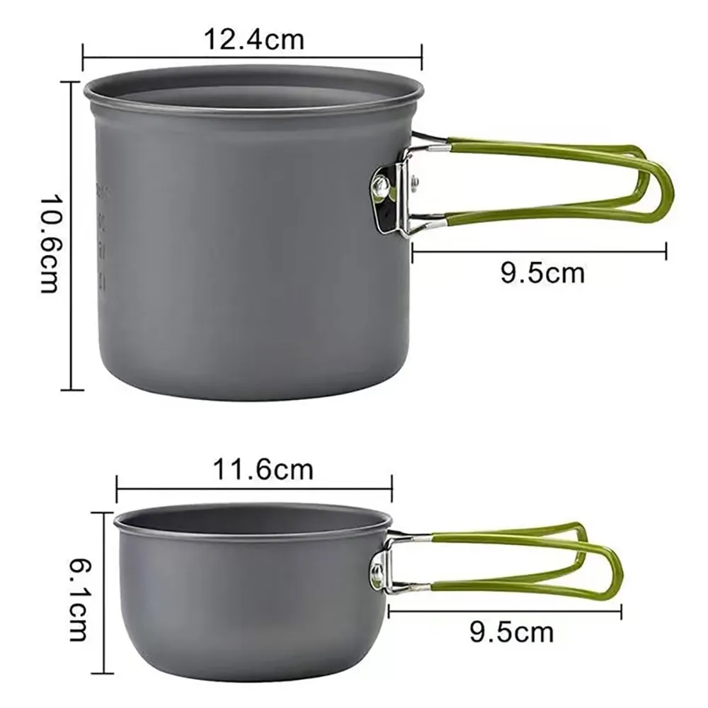 Portable Camping Cookware Set 5