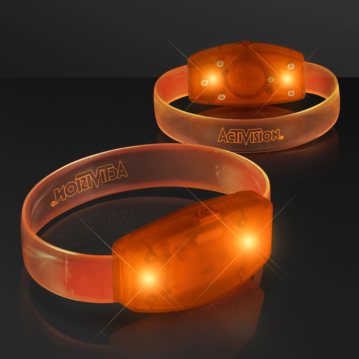 LASER ENGRAVED - Galaxy Glow LED Band Bracelets 1