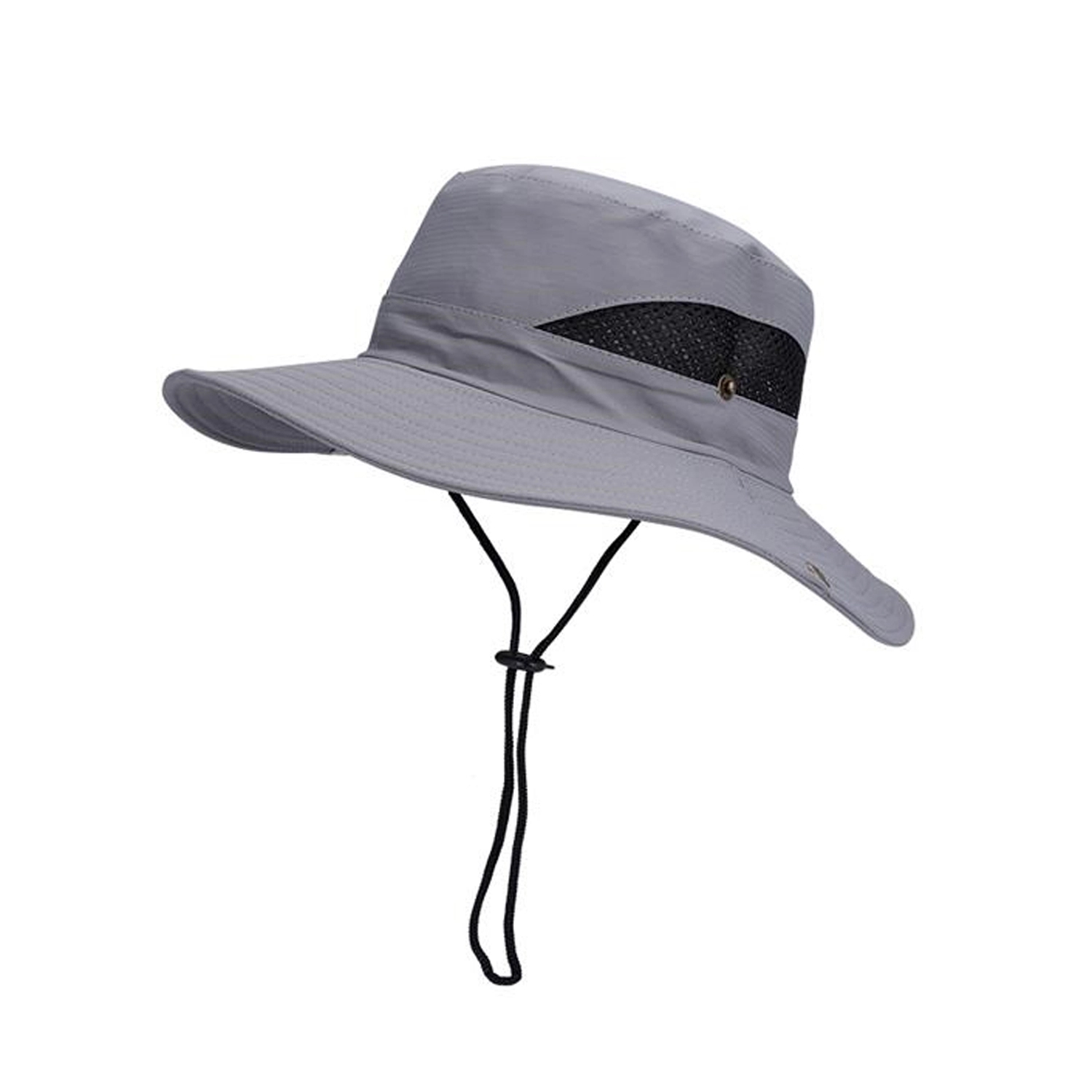 Wide Brim Fisherman's Hat With Mesh Sides 3
