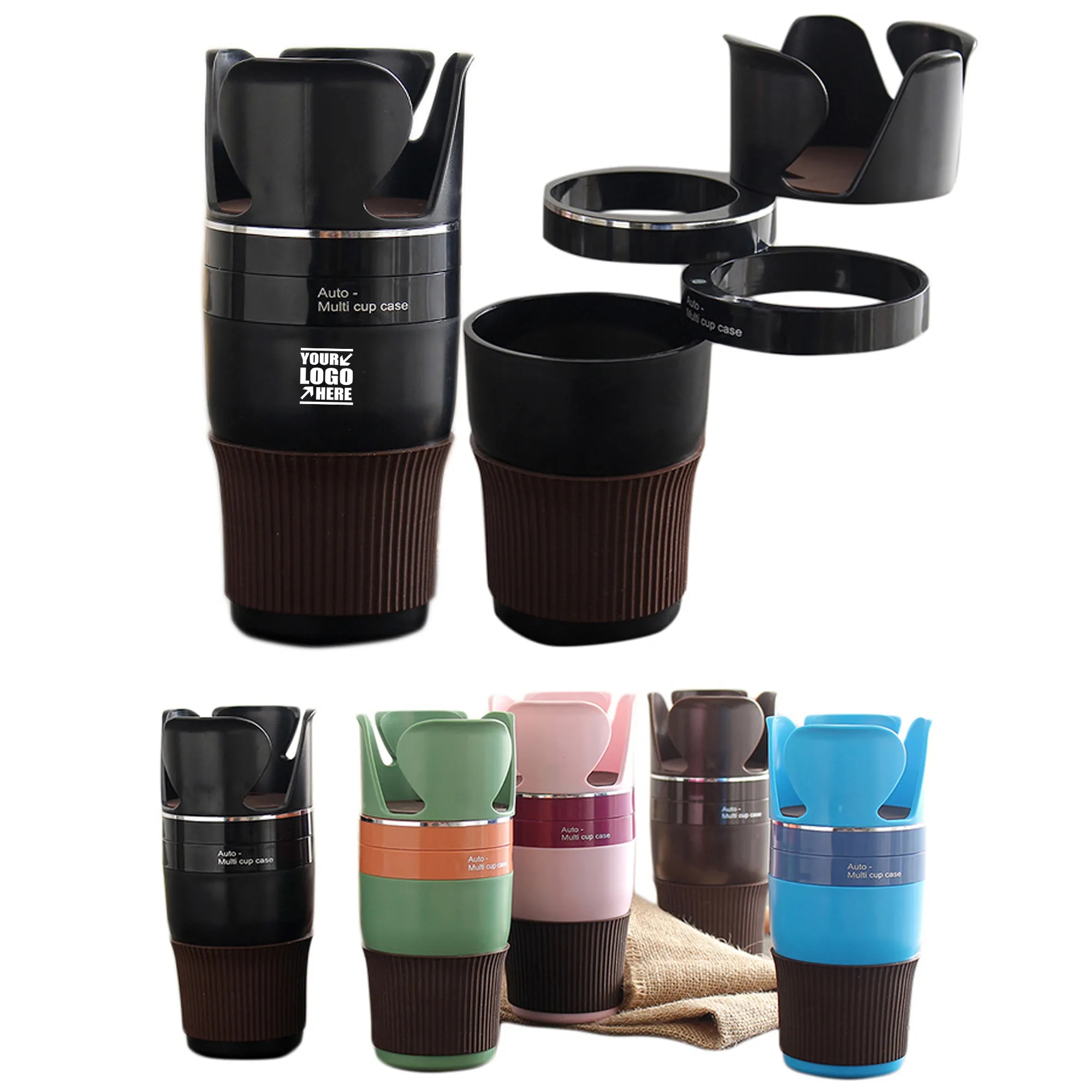 5 in 1 Adjustable Multi Cup Case Holder For Car 3