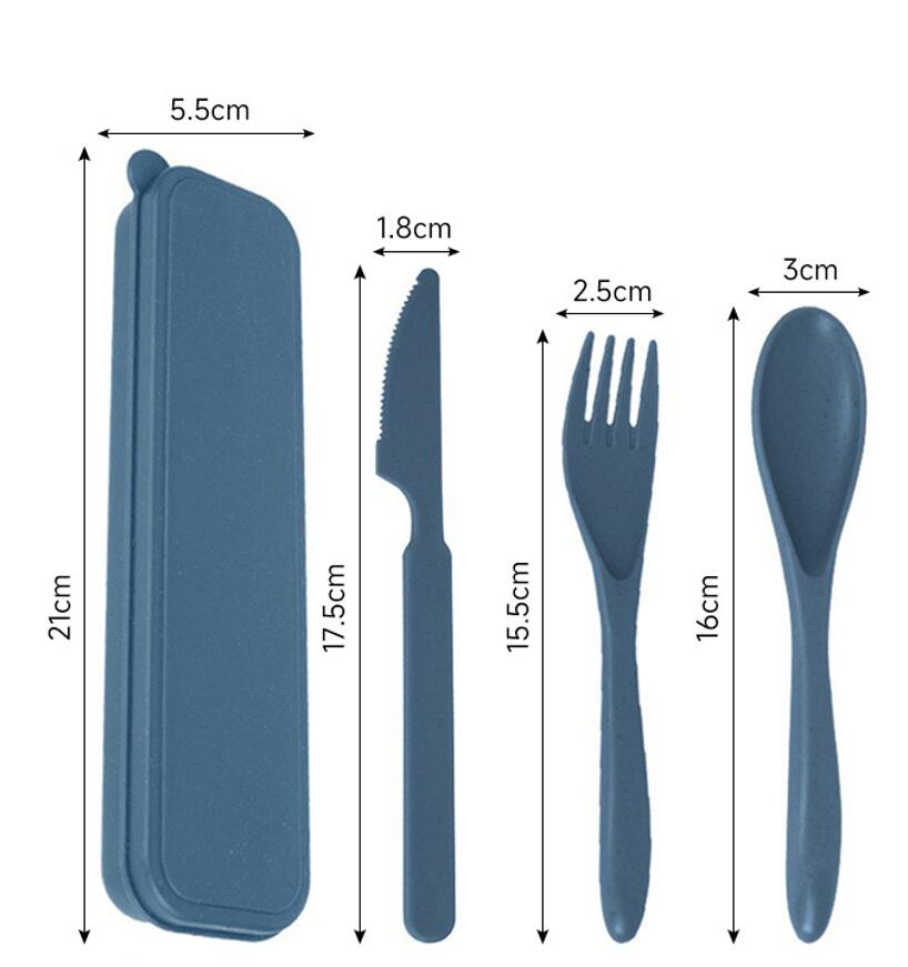 Wheat Straw Cutlery Set 1