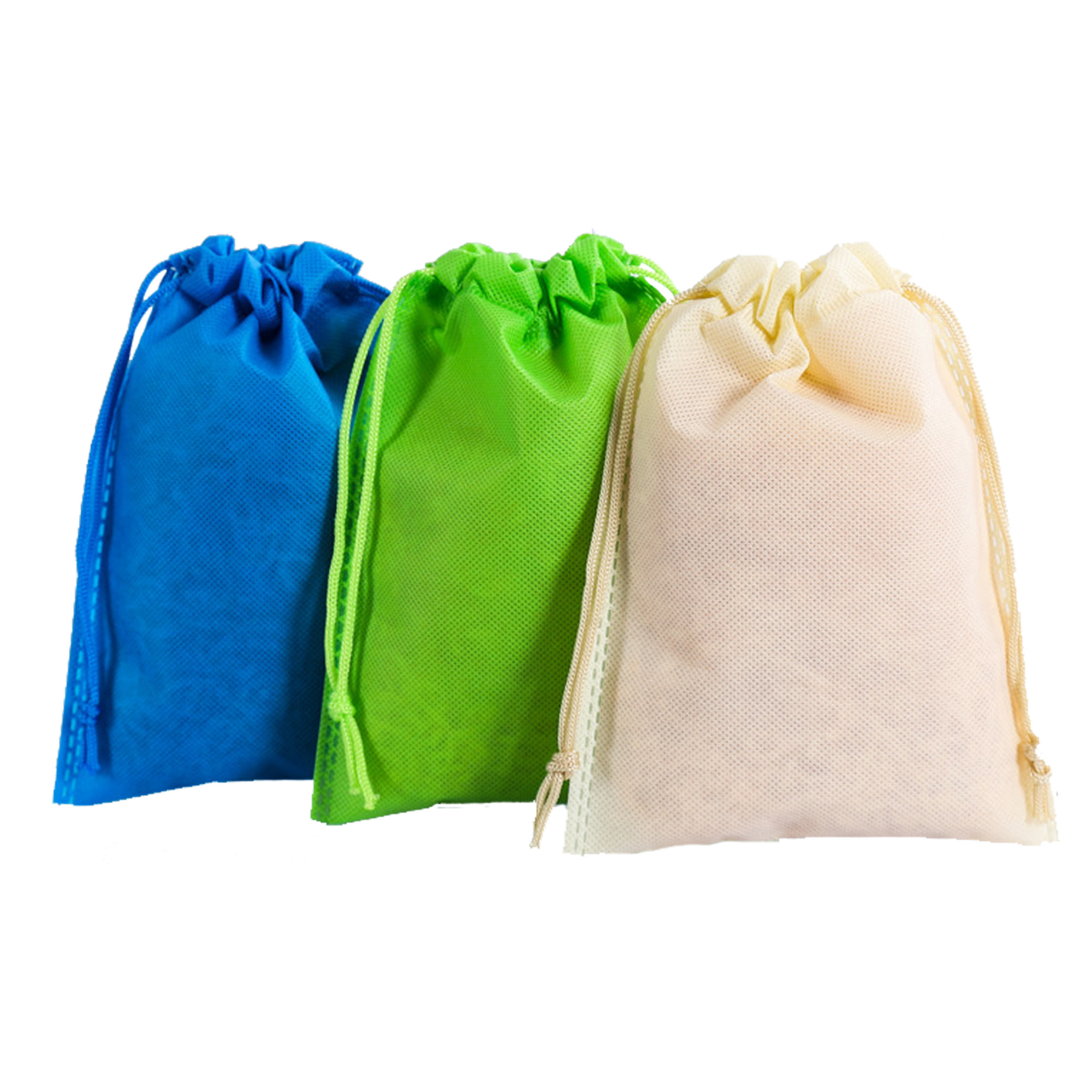 15.8"x19.7" Large Non-Woven Drawstring Bag String Backpack 4