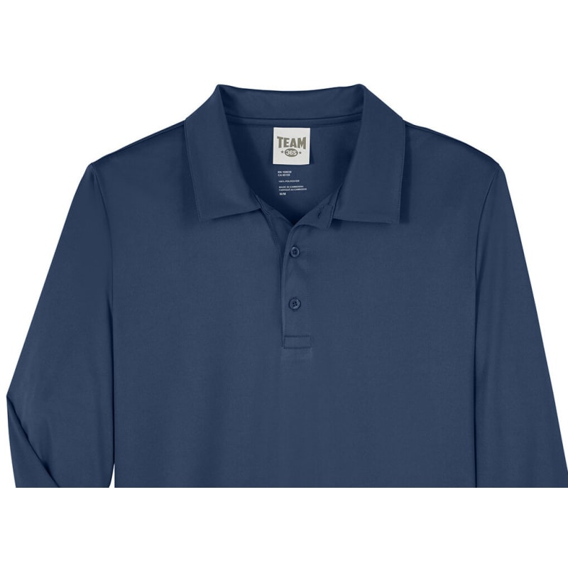 Team 365 Men's Zone Performance Long Sleeve Polo 23