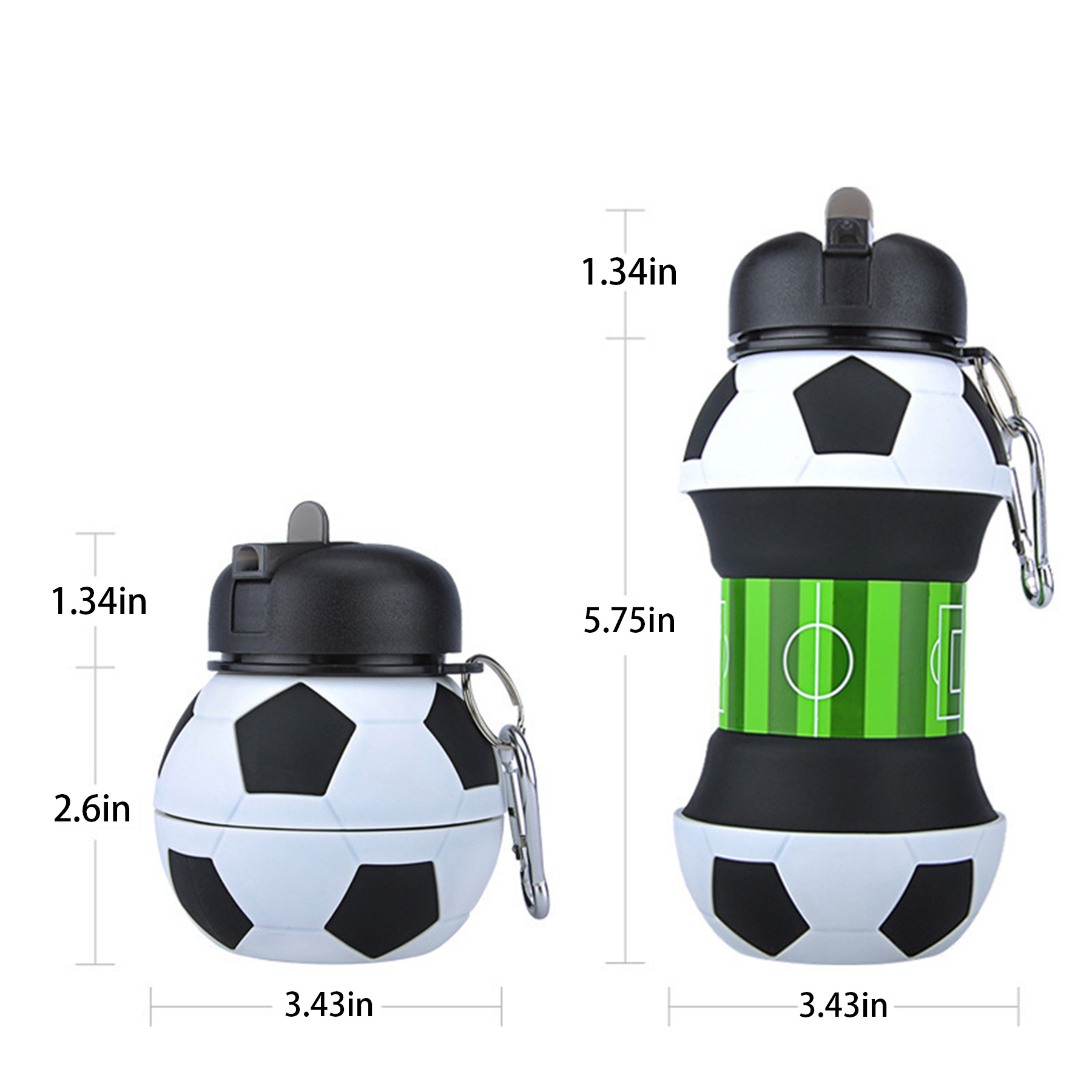 Collapsible Silicone Water Bottle 6