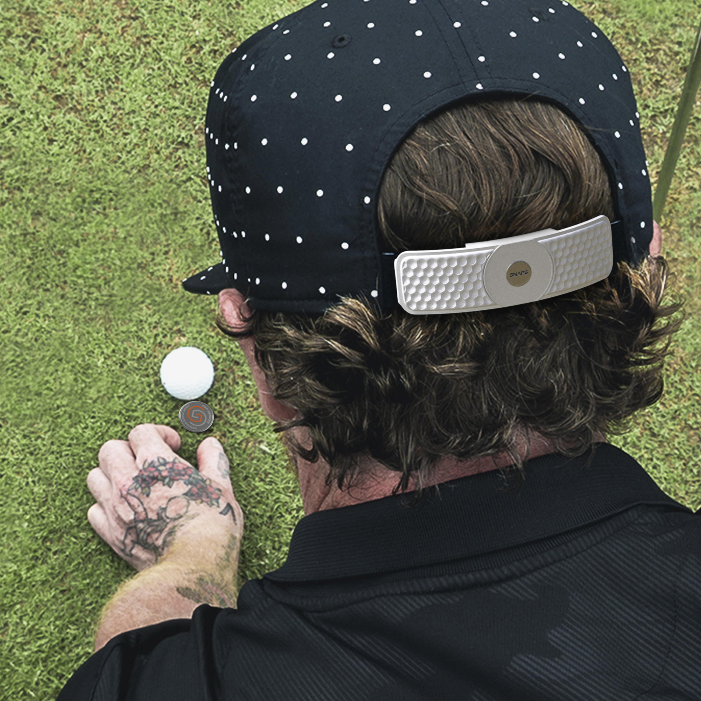 SNAPS Golf Hat Strap Clip 11