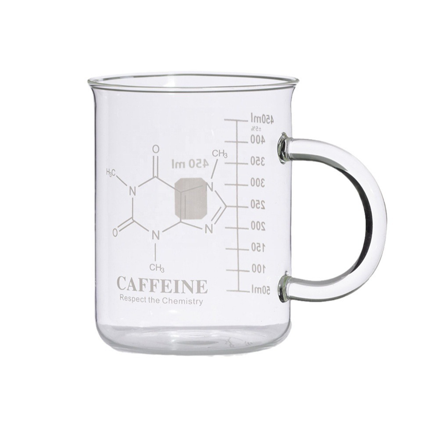16oz Borosilicate Glass Measuring Mug w/Handle 7