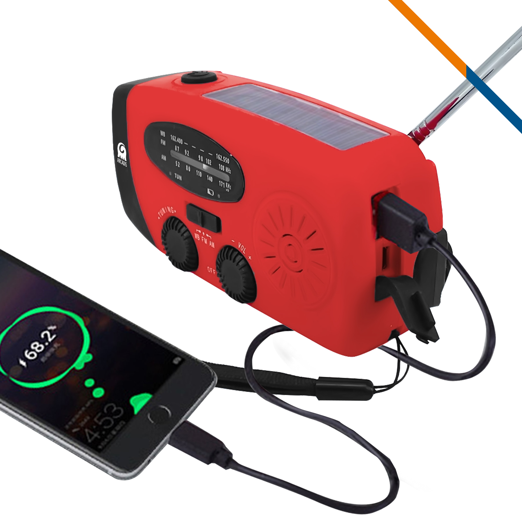 Warsa Hand-Crank Radio 2